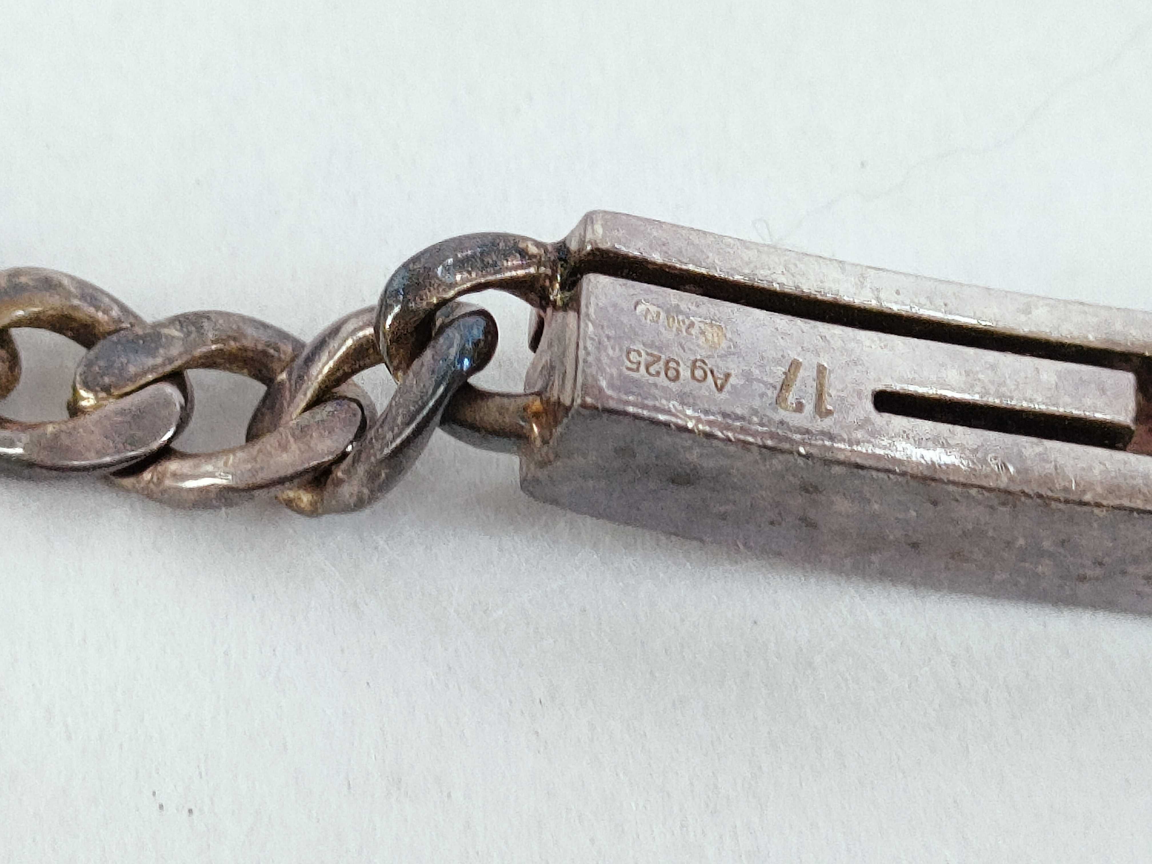 Out G SV925 Curb Chain Bracelet Silver Bracelet/Bangle — view 7