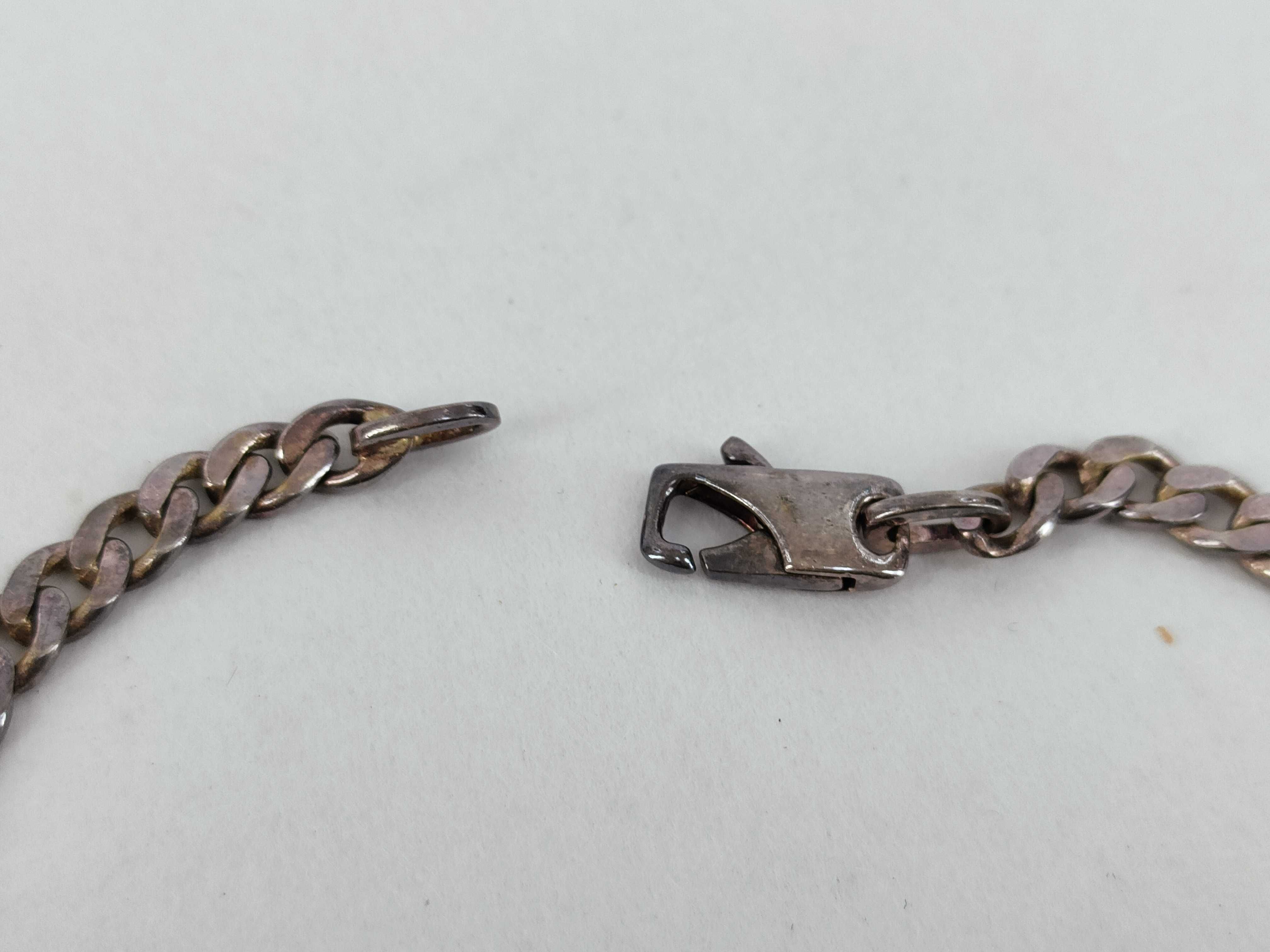 Out G SV925 Curb Chain Bracelet Silver Bracelet/Bangle — view 8
