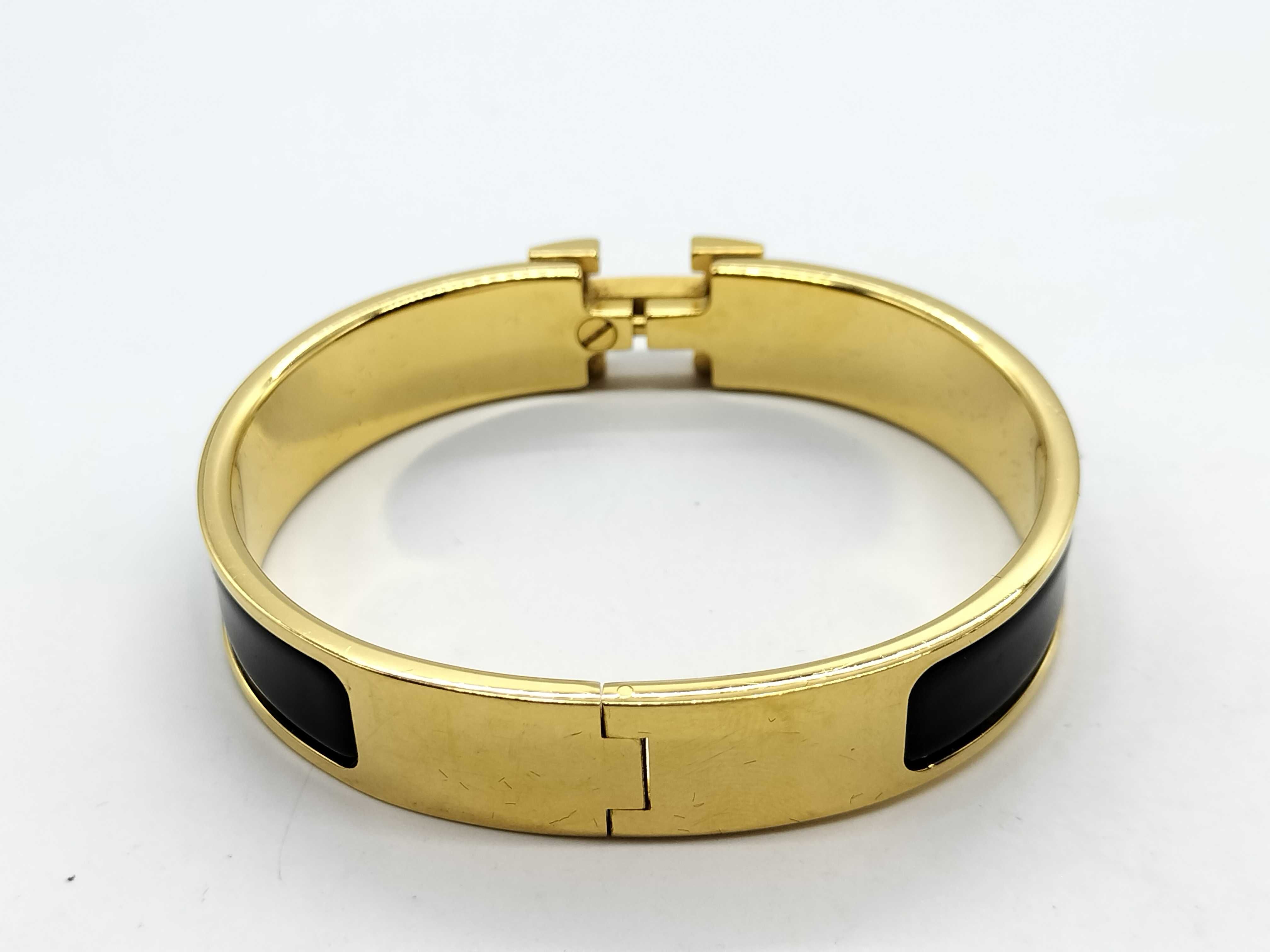 Clic H PM Enamel Bracelet/Bangle — view 3