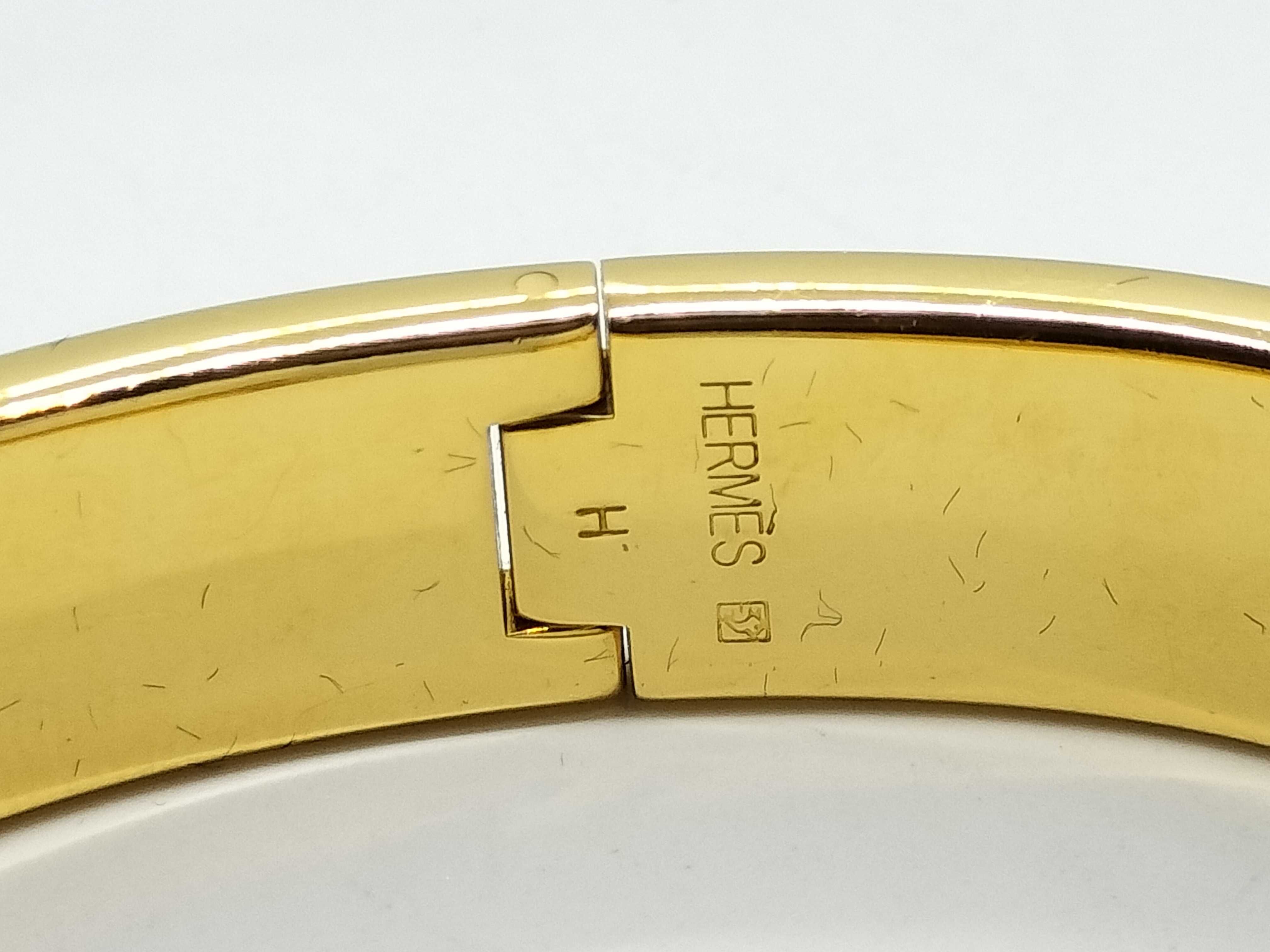 Clic H PM Enamel Bracelet/Bangle — view 4