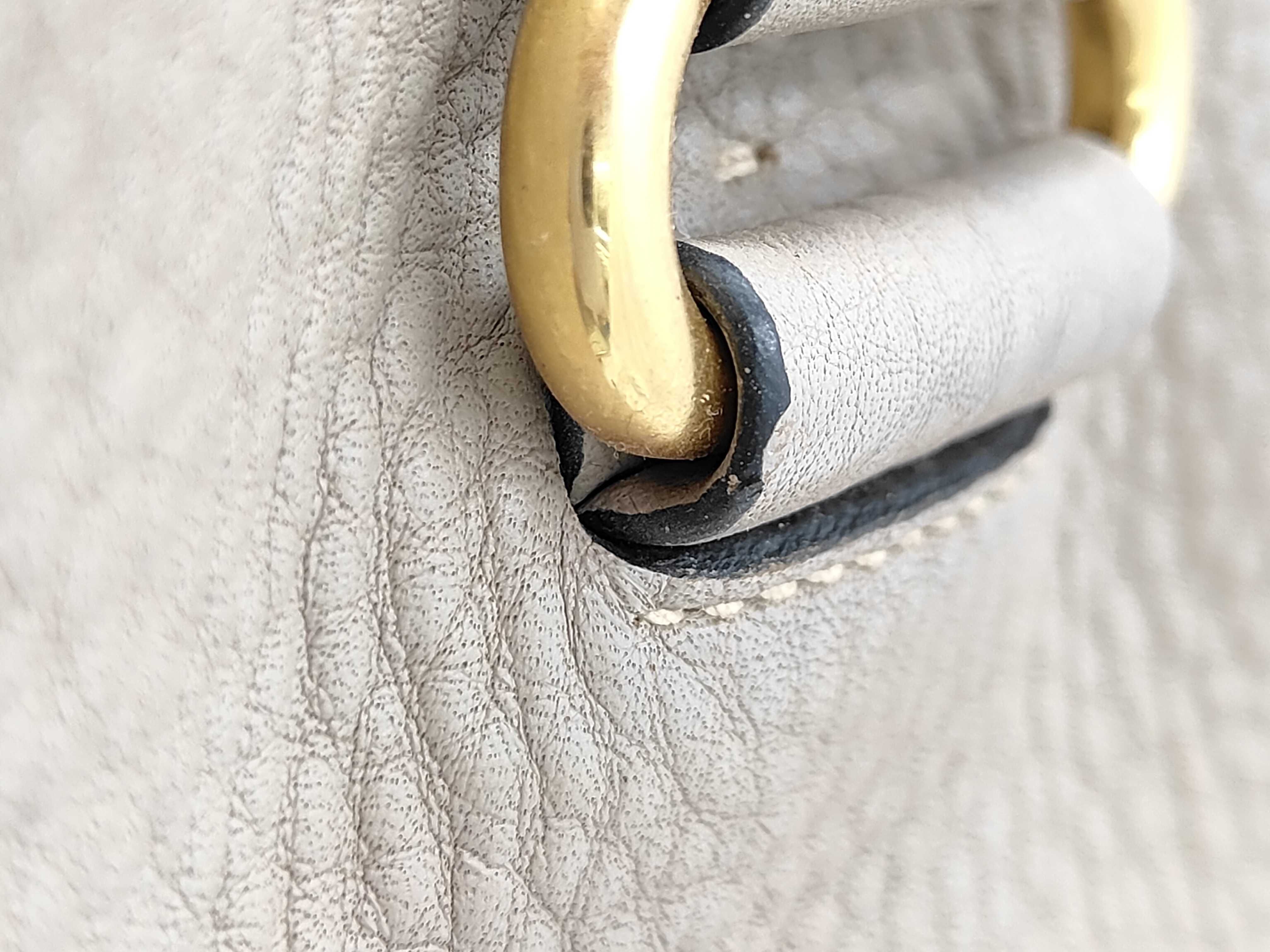 Vitello Daino Leather Pocket Tote Bag (Handbag) — view 5