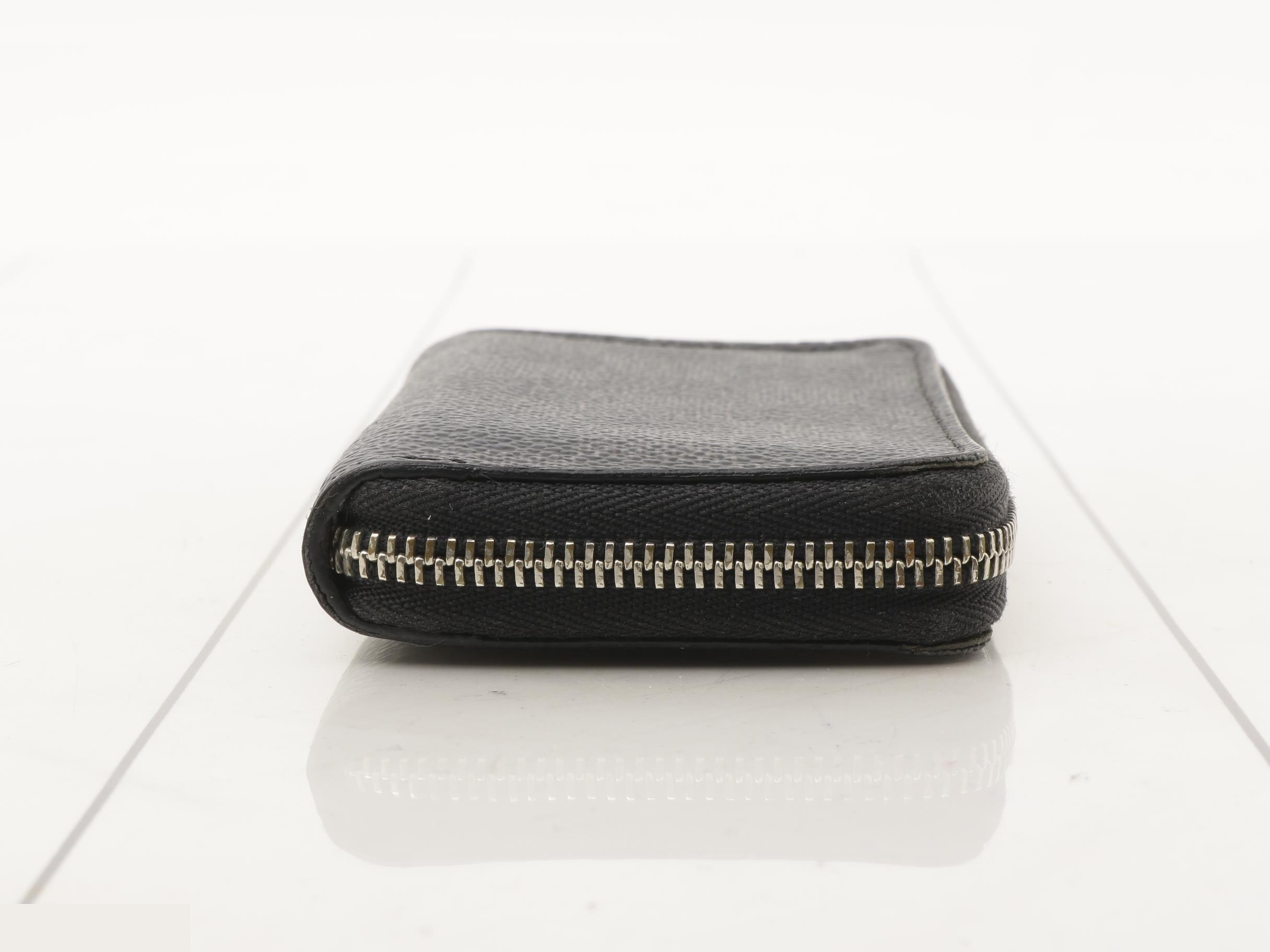 Damier Graphite Zippy Coin Purse Coin Case — view 3