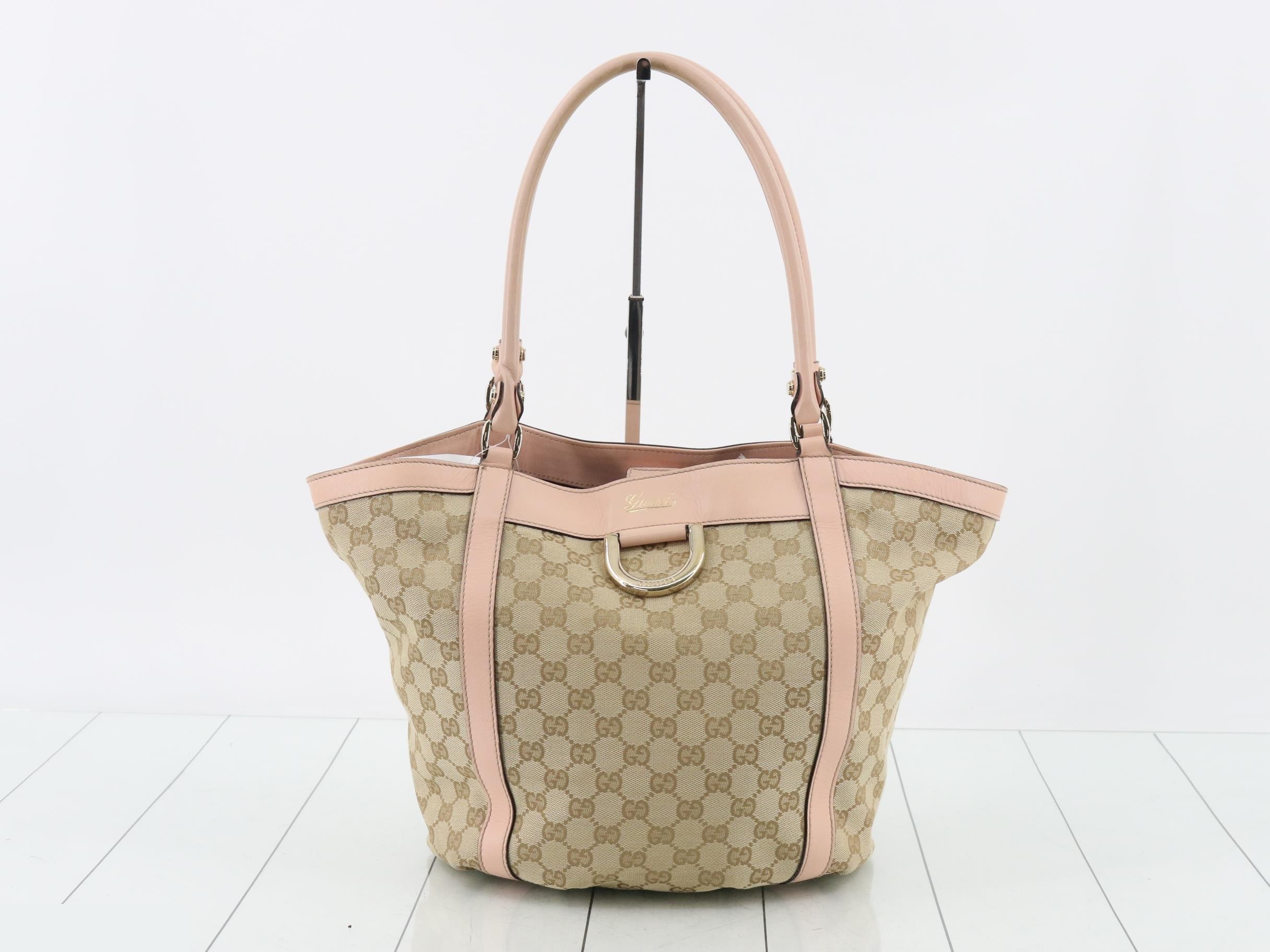 Tote bag, GG canvas, pink