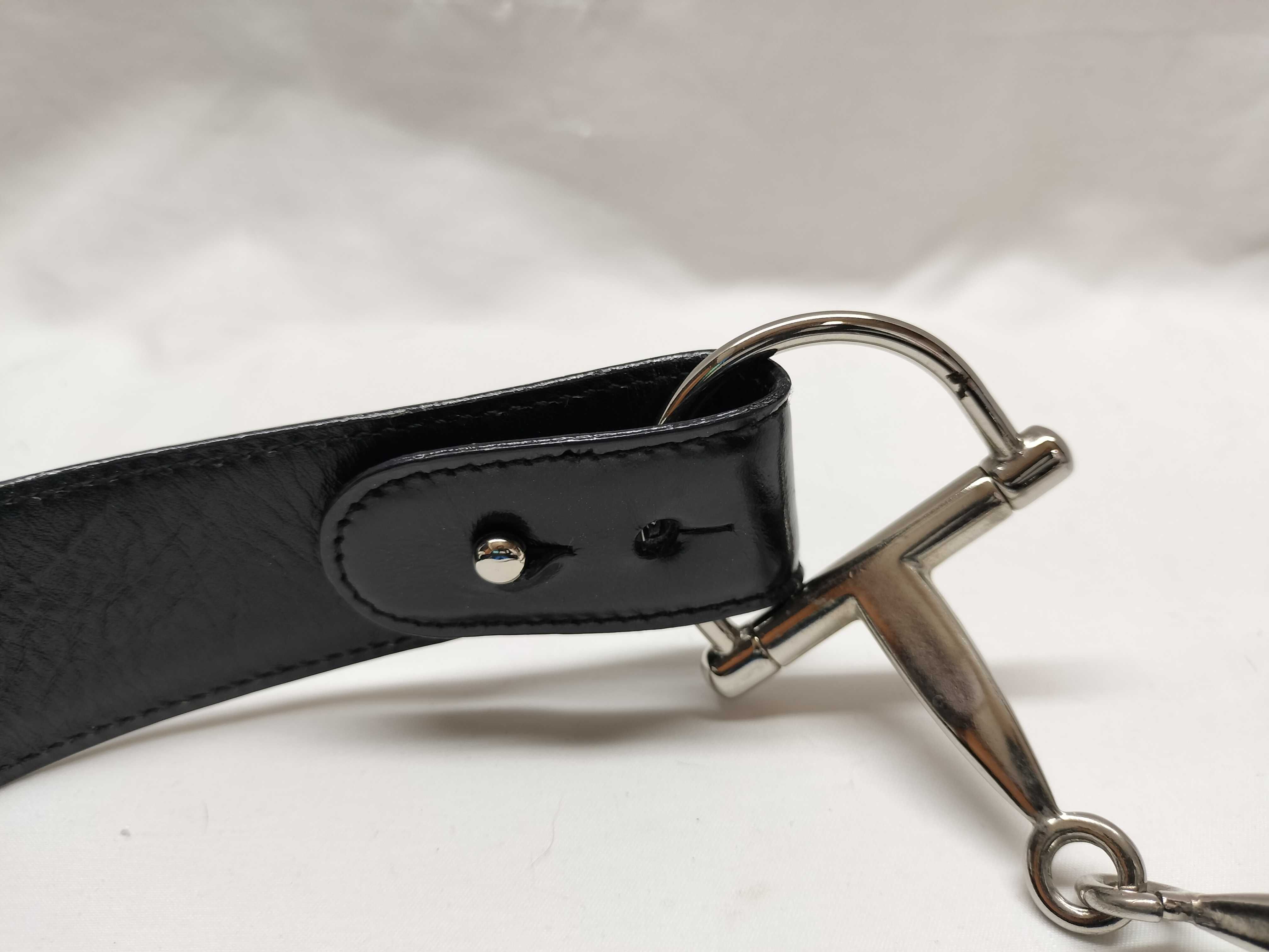 Horsebit Leather Belt — view 4