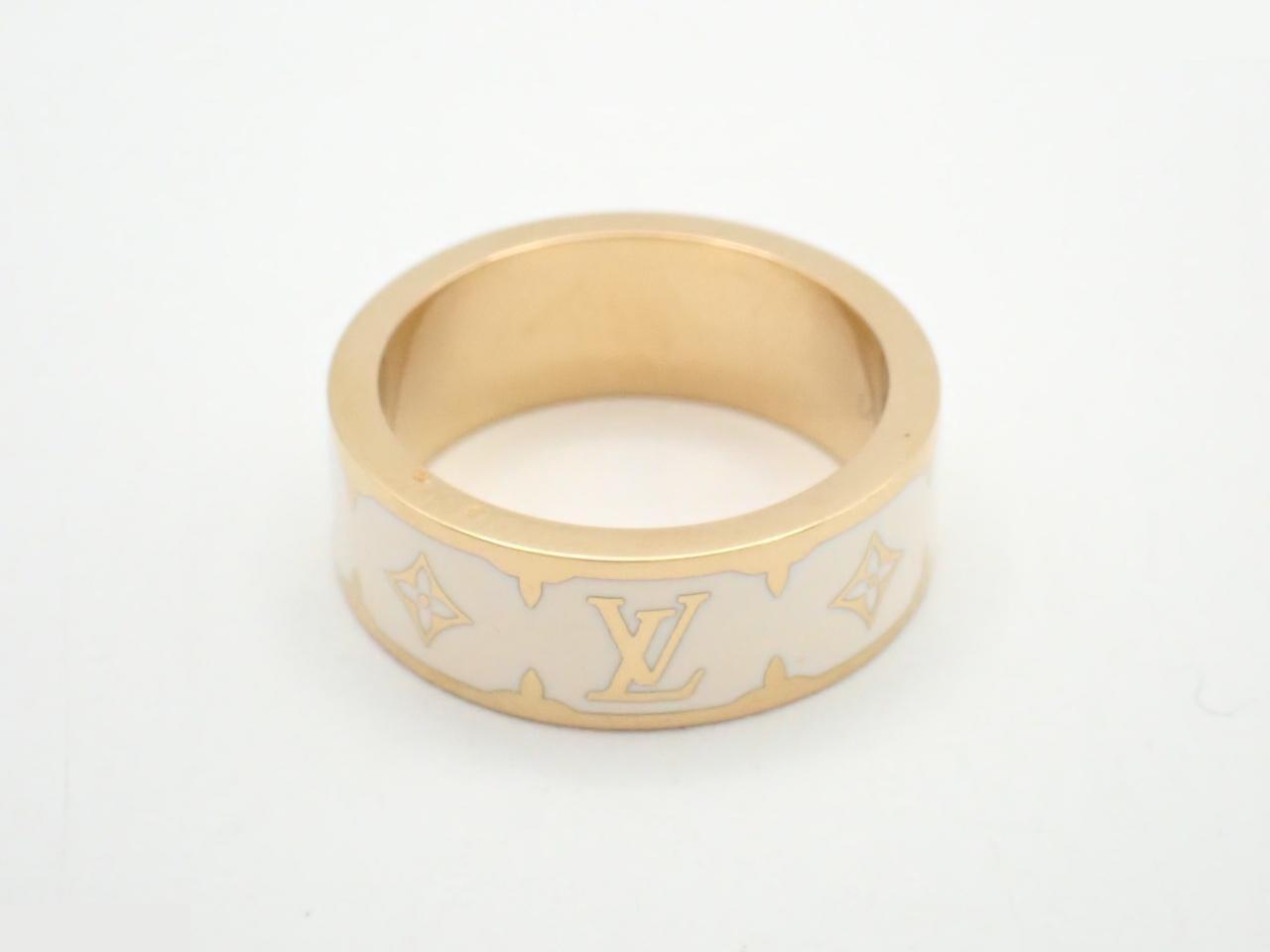 Monogram ring, size #16 — view 2