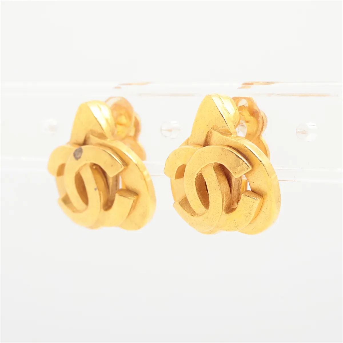 Coco Mark 97P Earrings (Pair) GP Gold. — view 3