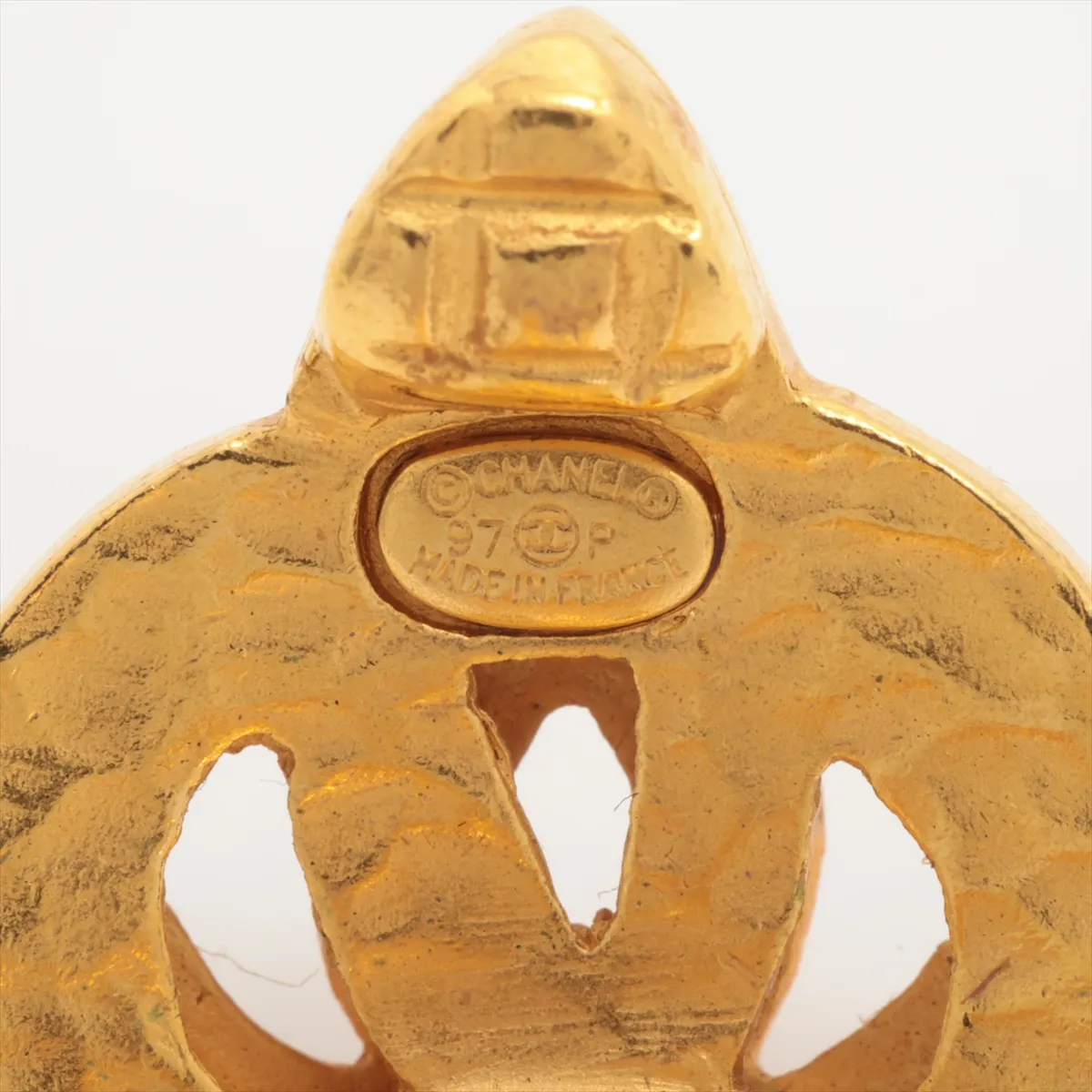 Coco Mark 97P Earrings (Pair) GP Gold. — view 5