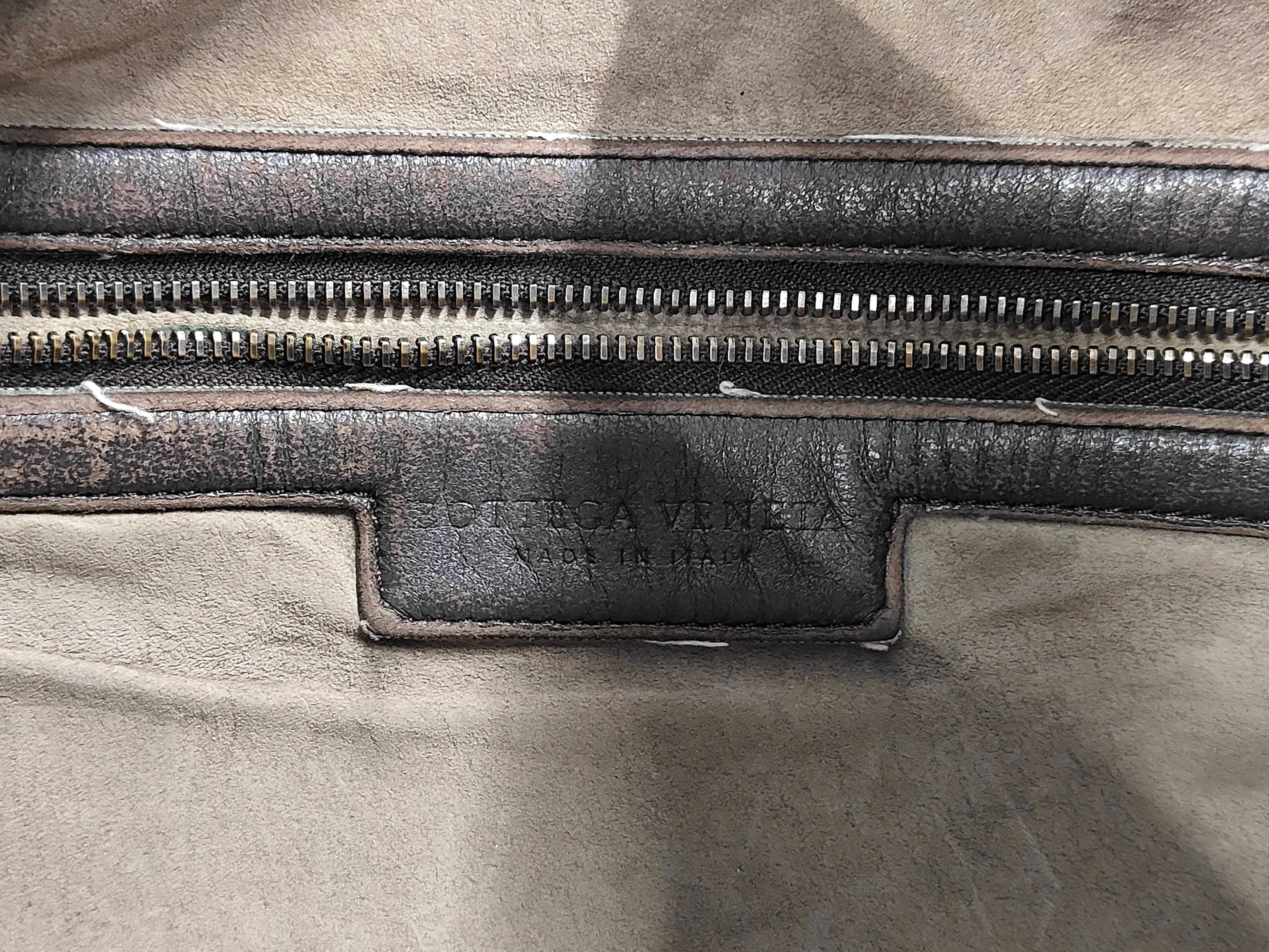 Intrecciato Shoulder Bag Leather Shoulder Bag — view 8