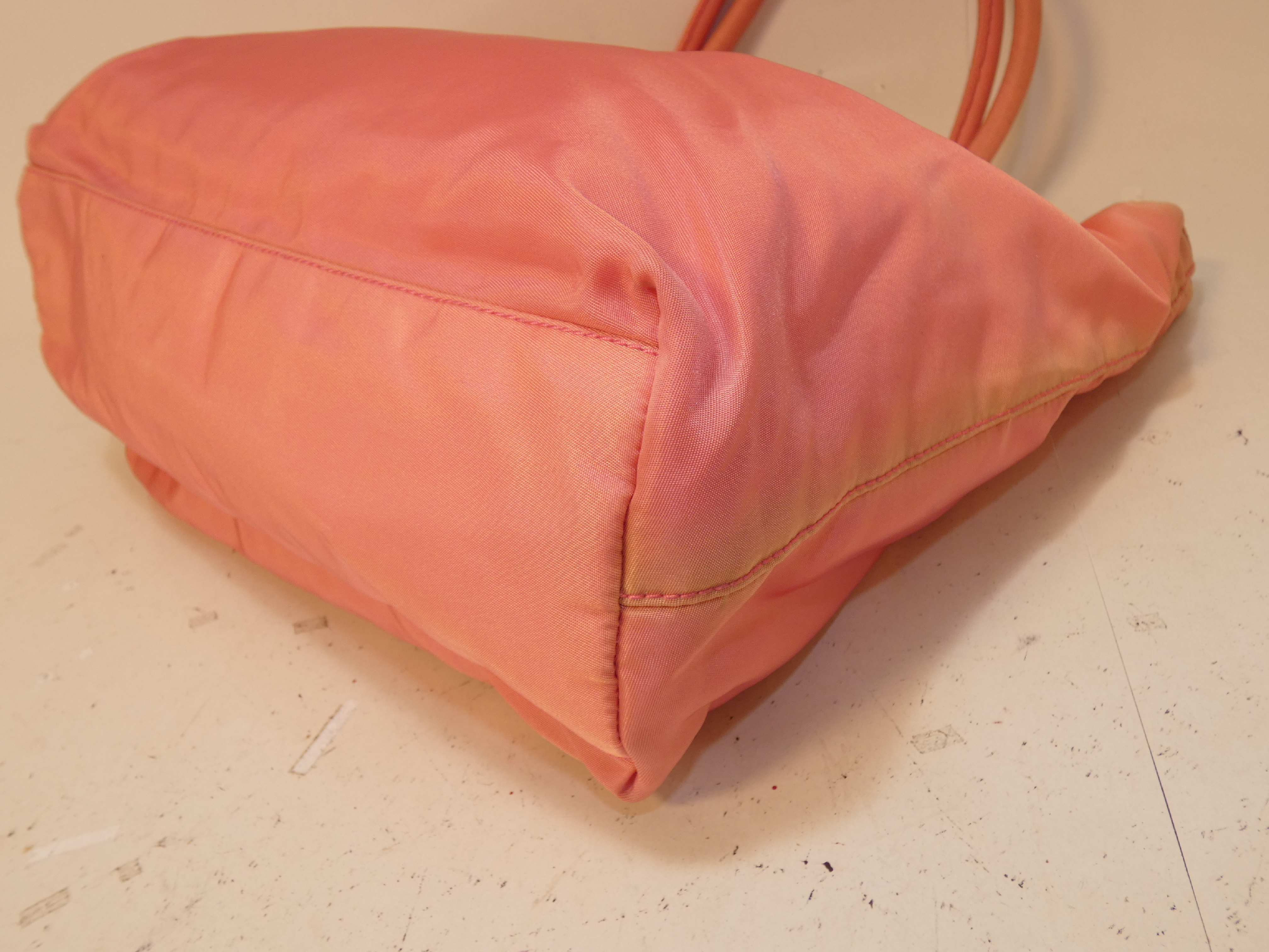 Nylon Pink Hand Tote Bag — view 7