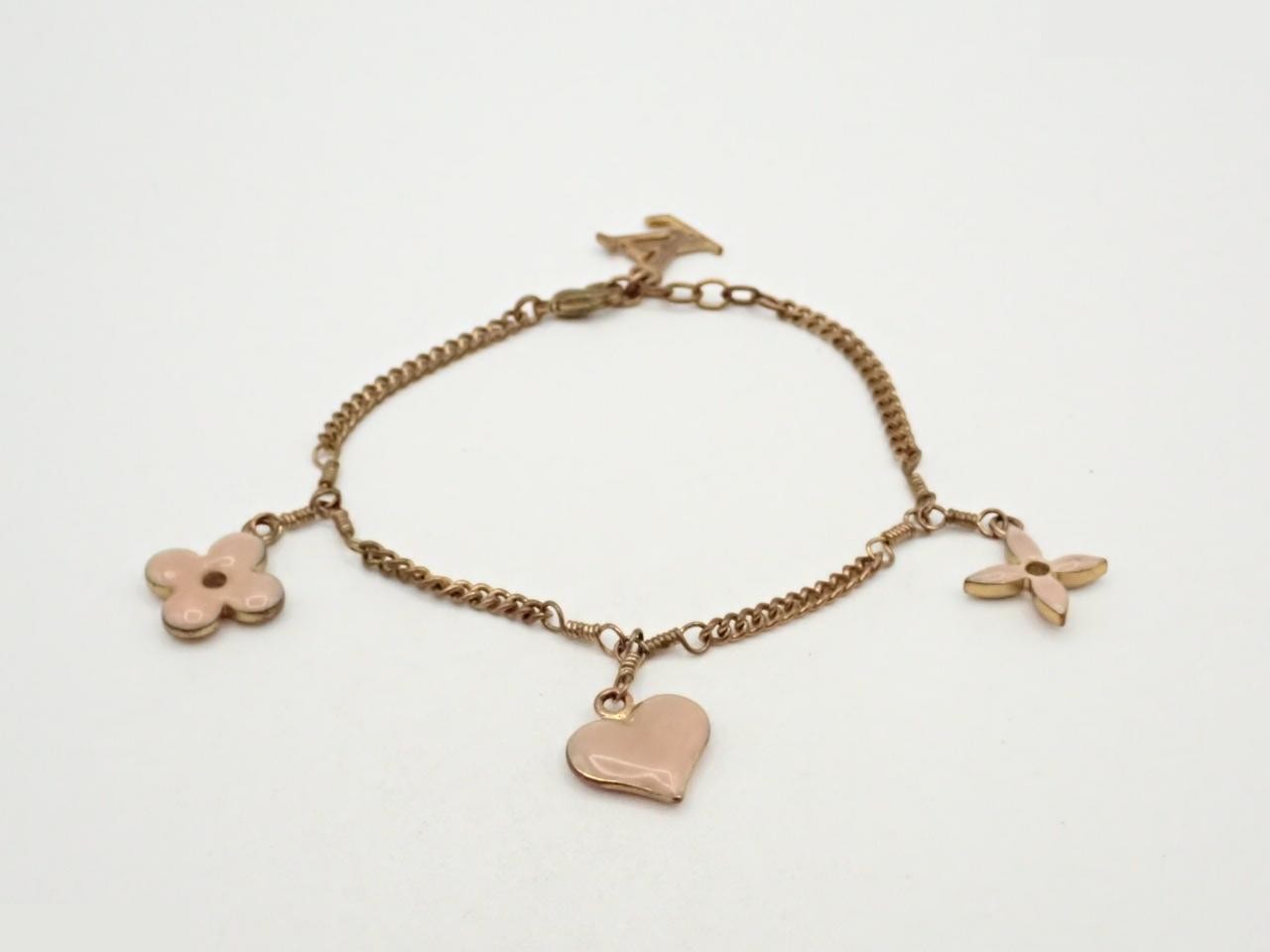LV Bracelet, Sweet Monogram, Wrist size approximately 20cm