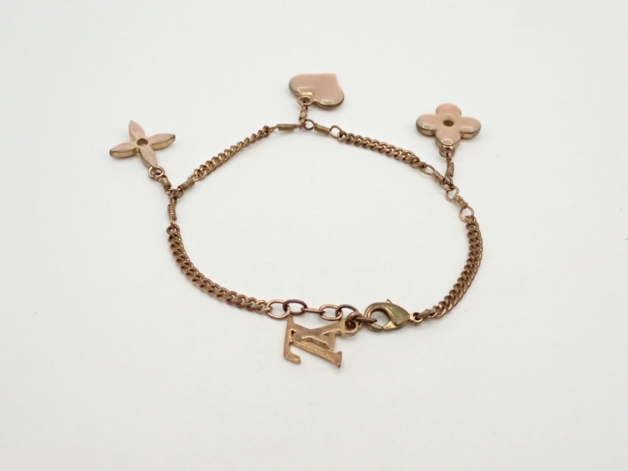 LV Bracelet, Sweet Monogram, Wrist size approximately 20cm — view 2