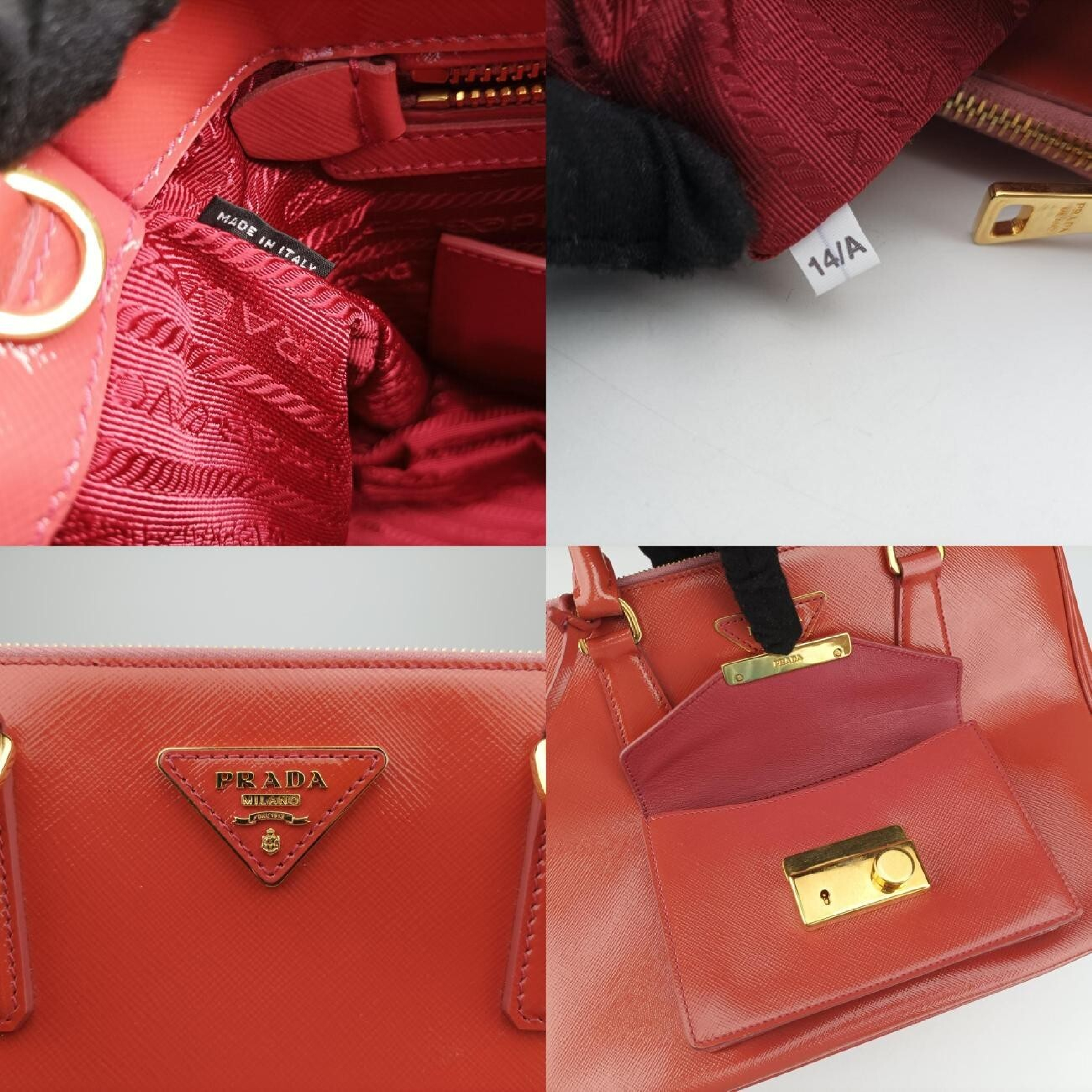 Galleria Front Pocket Orange Patent BN2674 14 — view 8