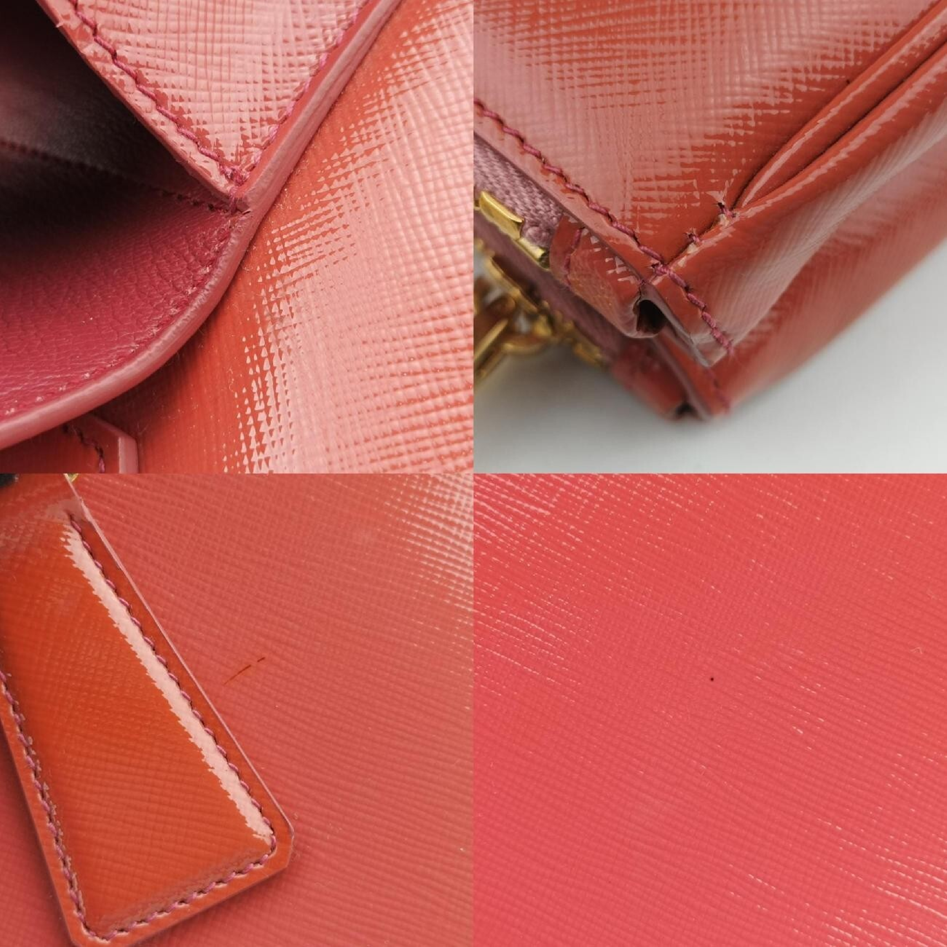 Galleria Front Pocket Orange Patent BN2674 14 — view 10