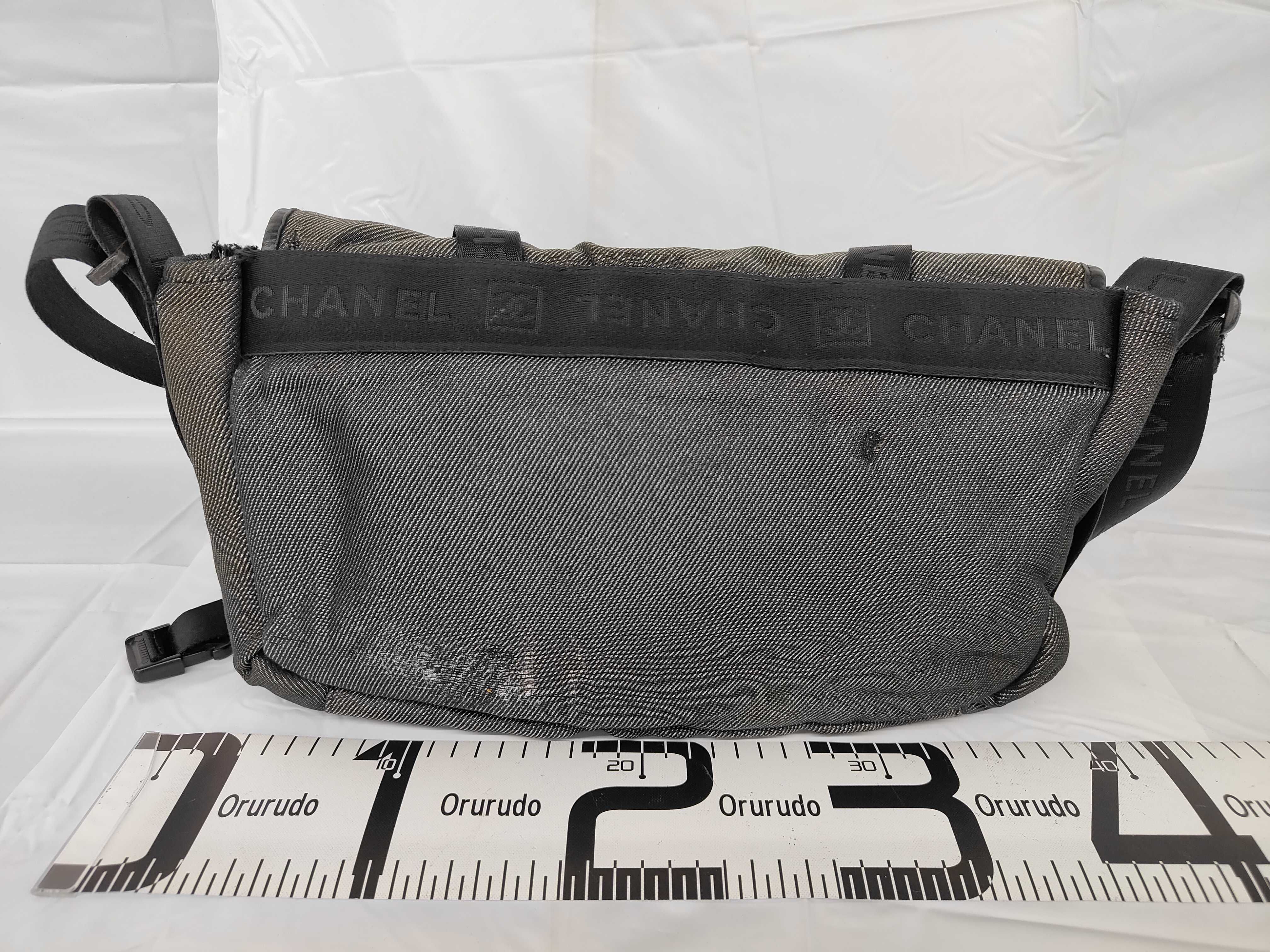 Sport Line Messenger Bag, Black Shoulder Bag — view 2