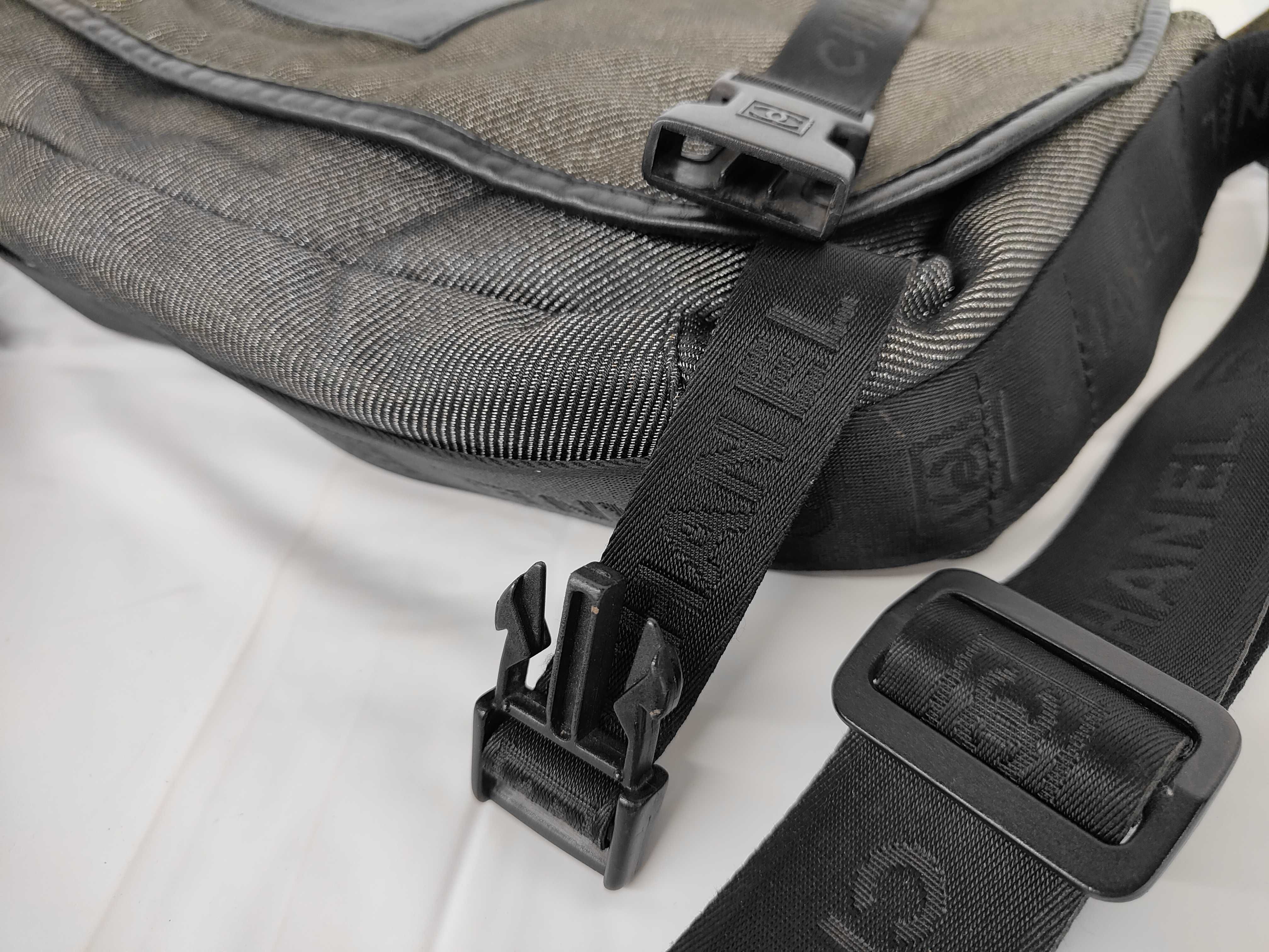 Sport Line Messenger Bag, Black Shoulder Bag — view 14