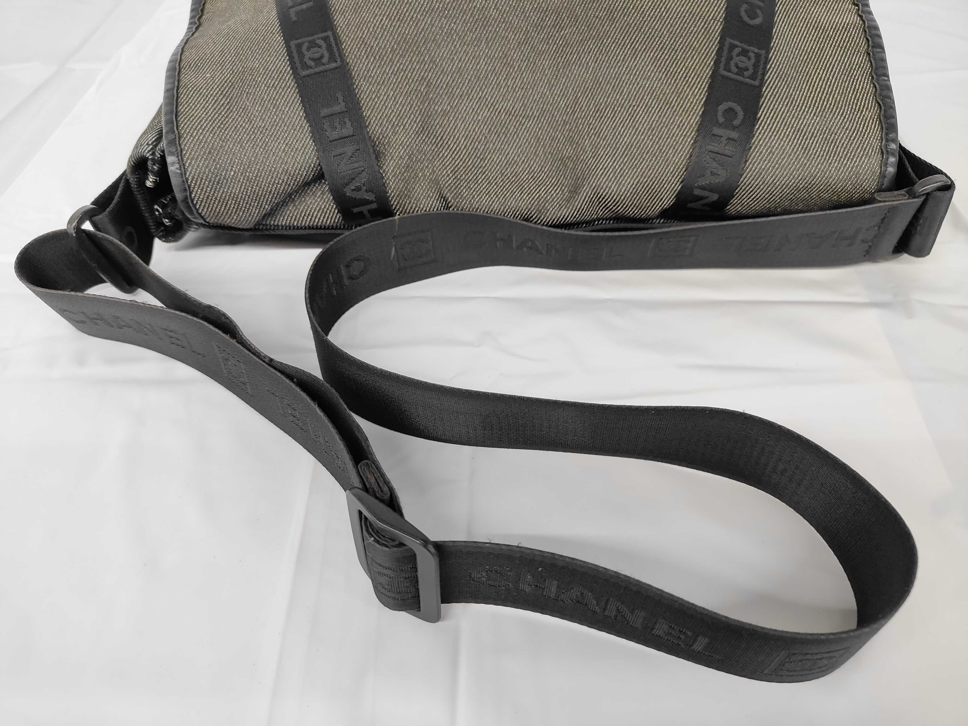 Sport Line Messenger Bag, Black Shoulder Bag — view 3