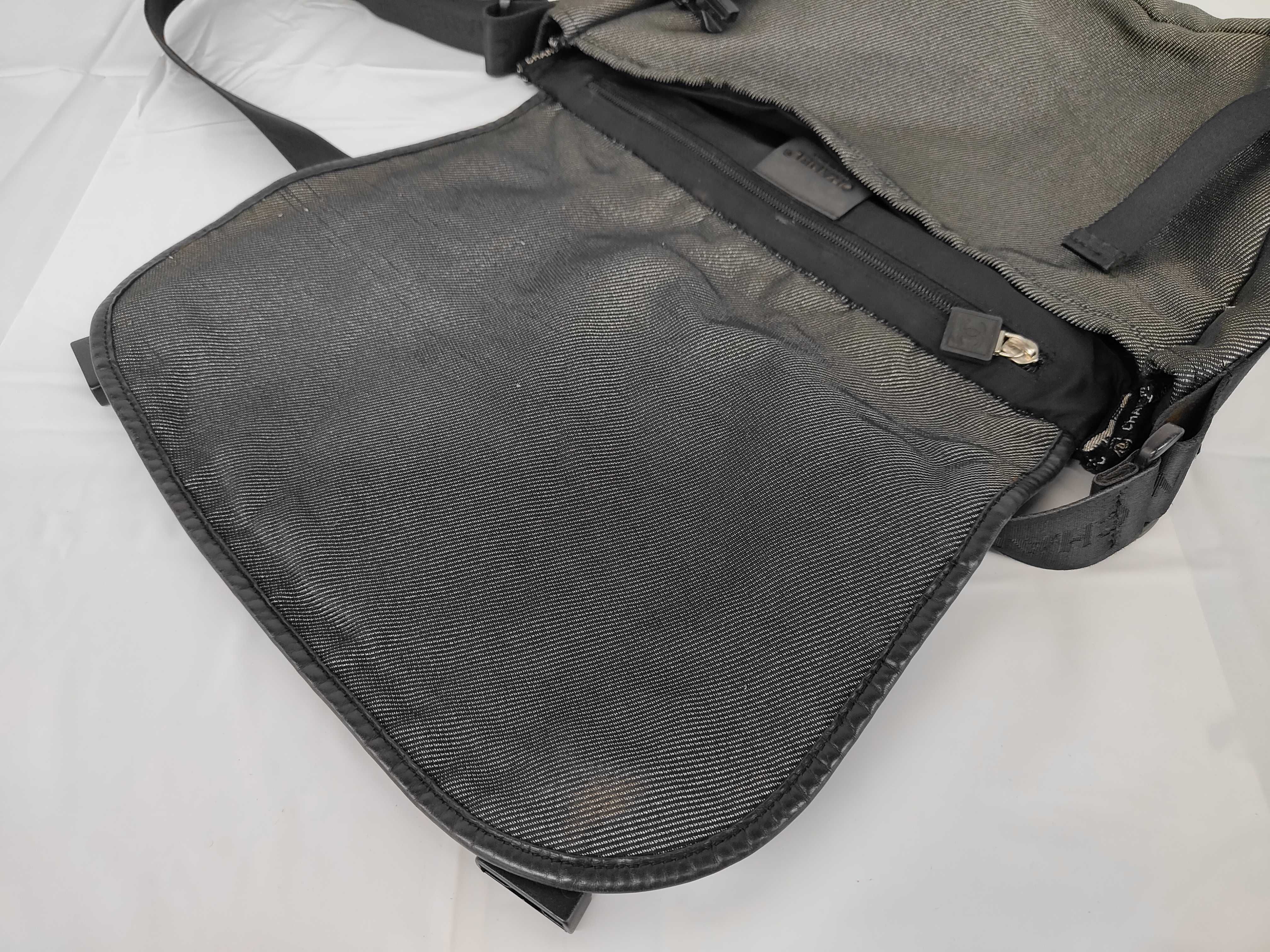 Sport Line Messenger Bag, Black Shoulder Bag — view 8