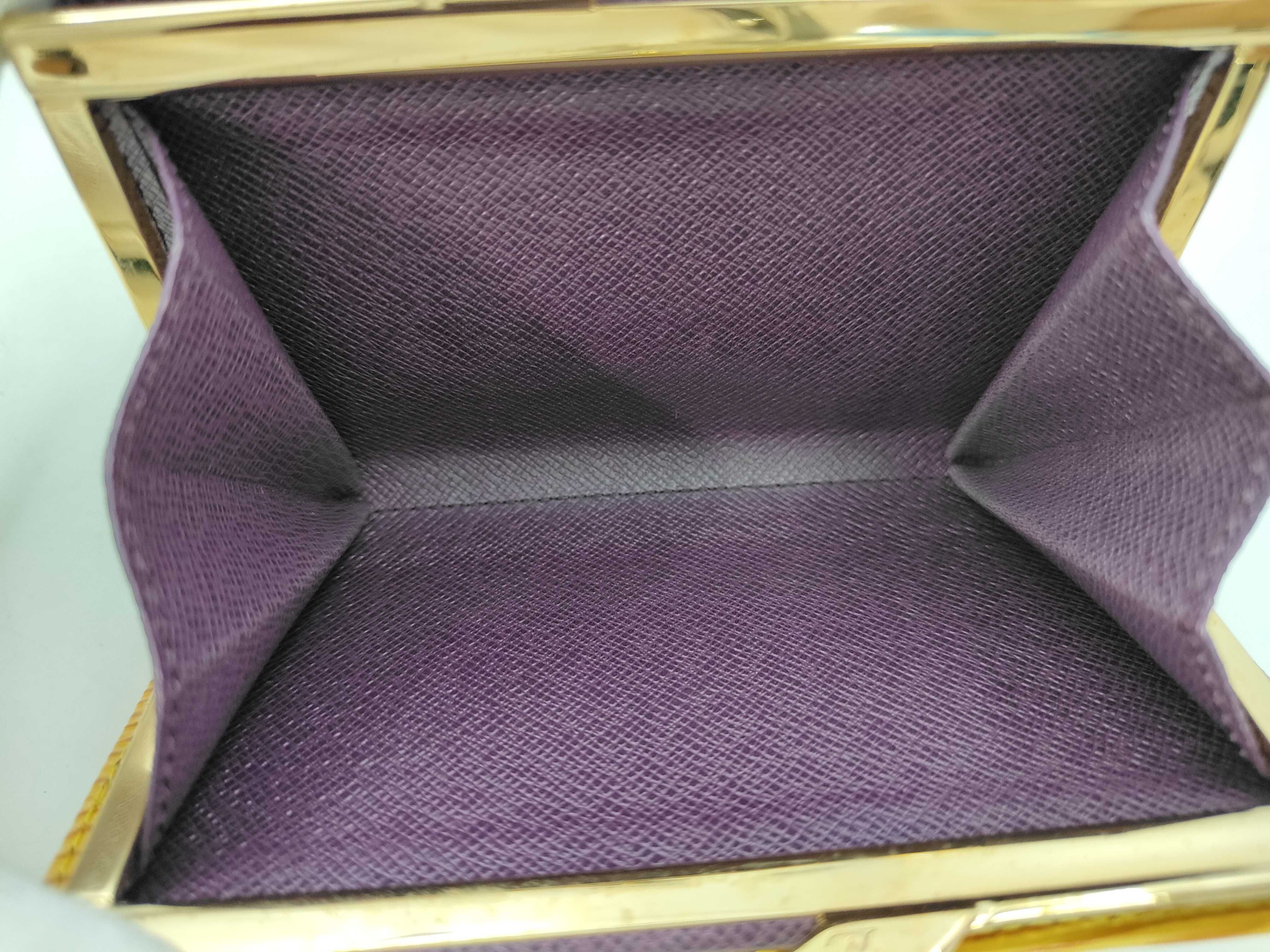 Epi Portemonnaie Viennois Epi Tassili Yellow Wallet — view 12