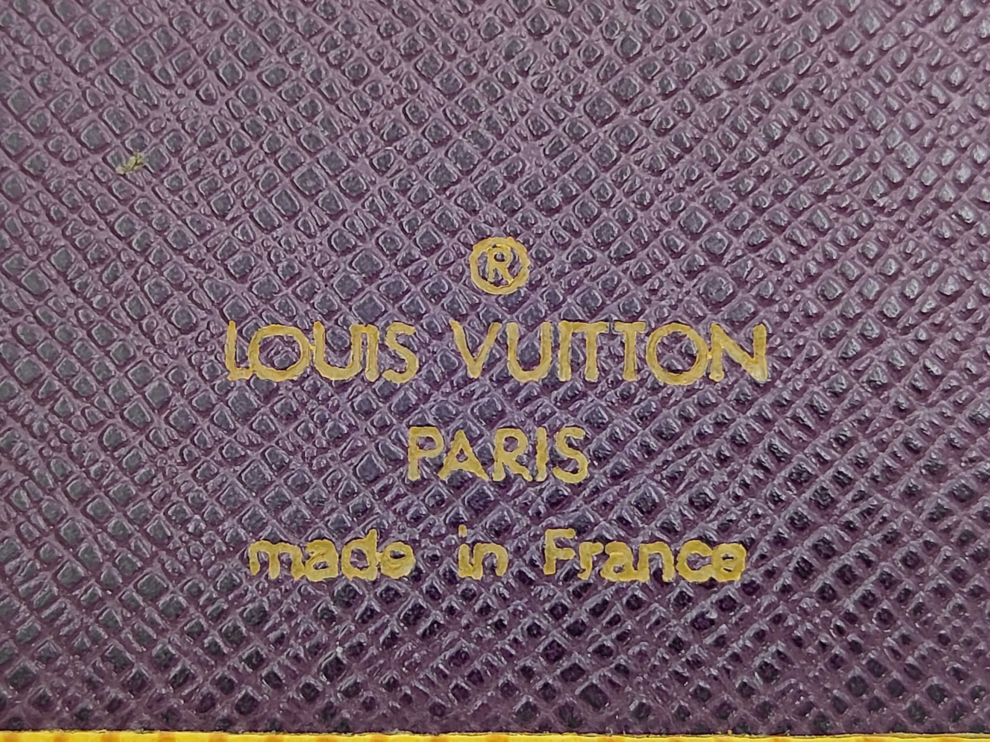 Epi Portemonnaie Viennois Epi Tassili Yellow Wallet — view 9