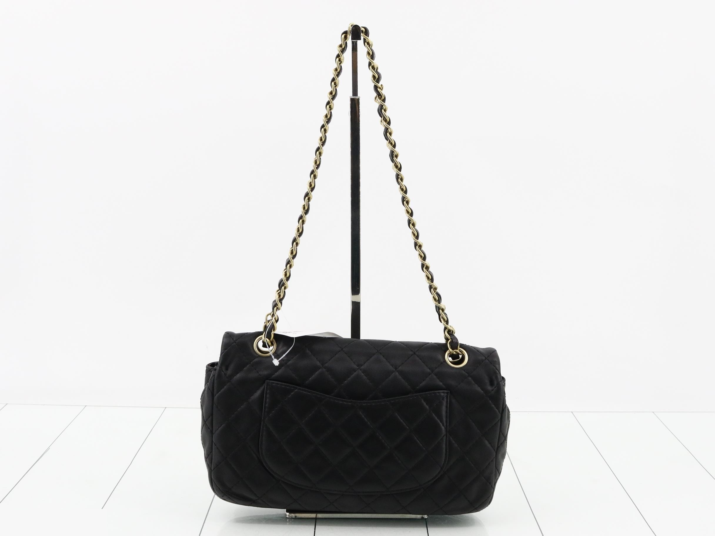 Matelassé Chain Shoulder Bag — view 2