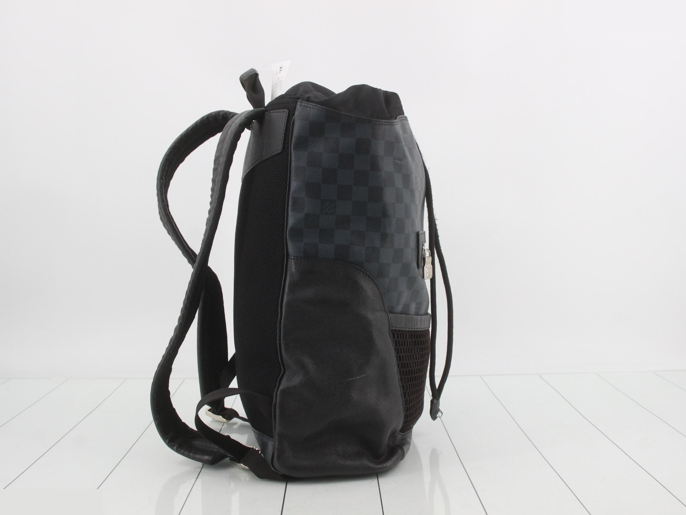 Damier Cobalt Matchpoint Backpack — view 4