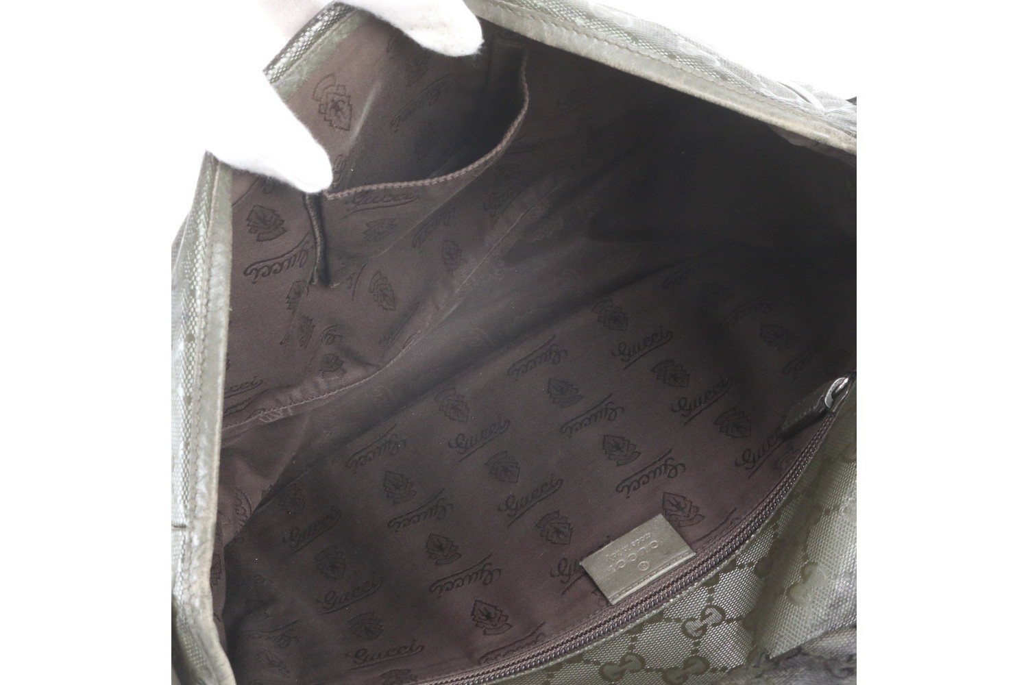 GG Imprime 201732 Leather Shoulder Bag — view 7