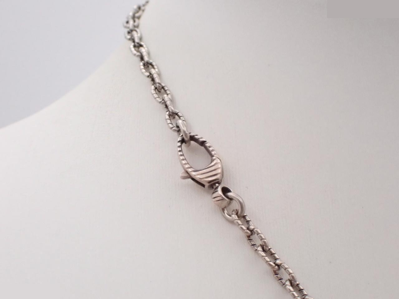 925/18.4g Interlocking G Arabesque Necklace — view 2