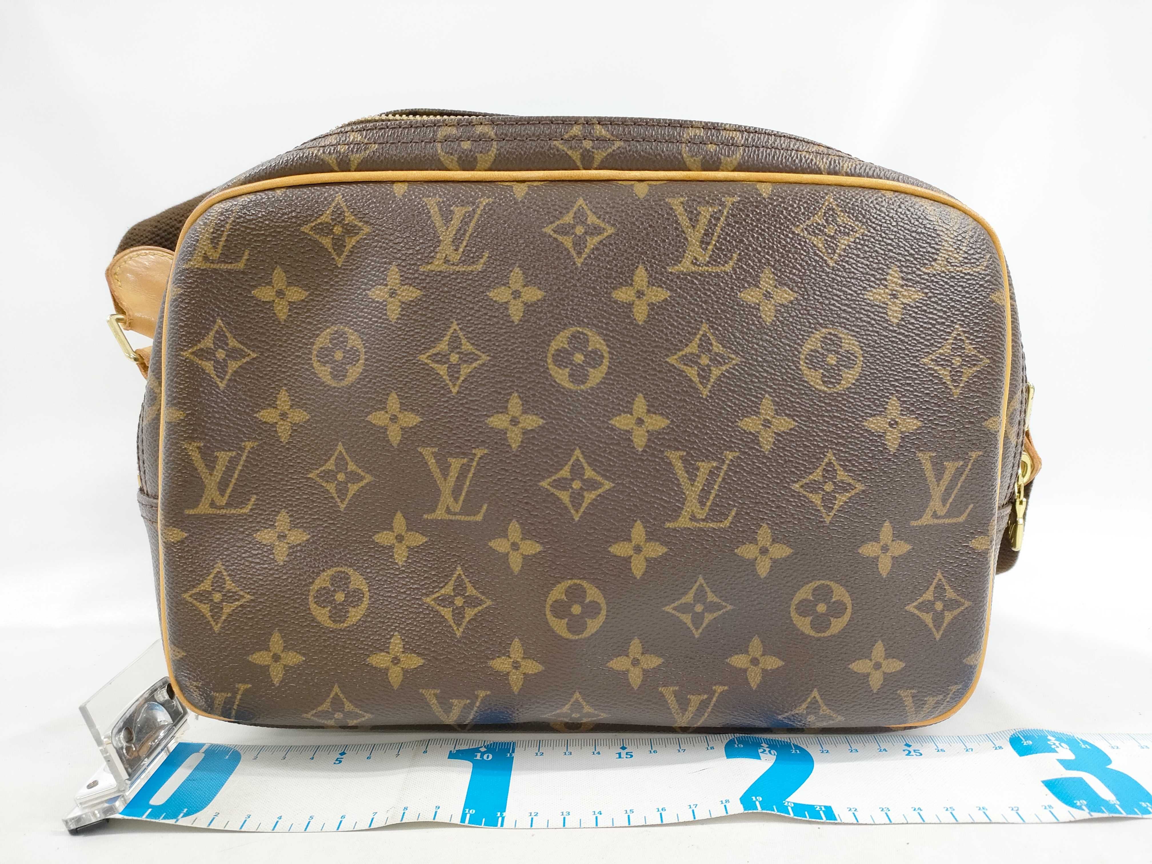 Monogram Reporter PM M45254 SP3097 Brown Shoulder Bag — view 2