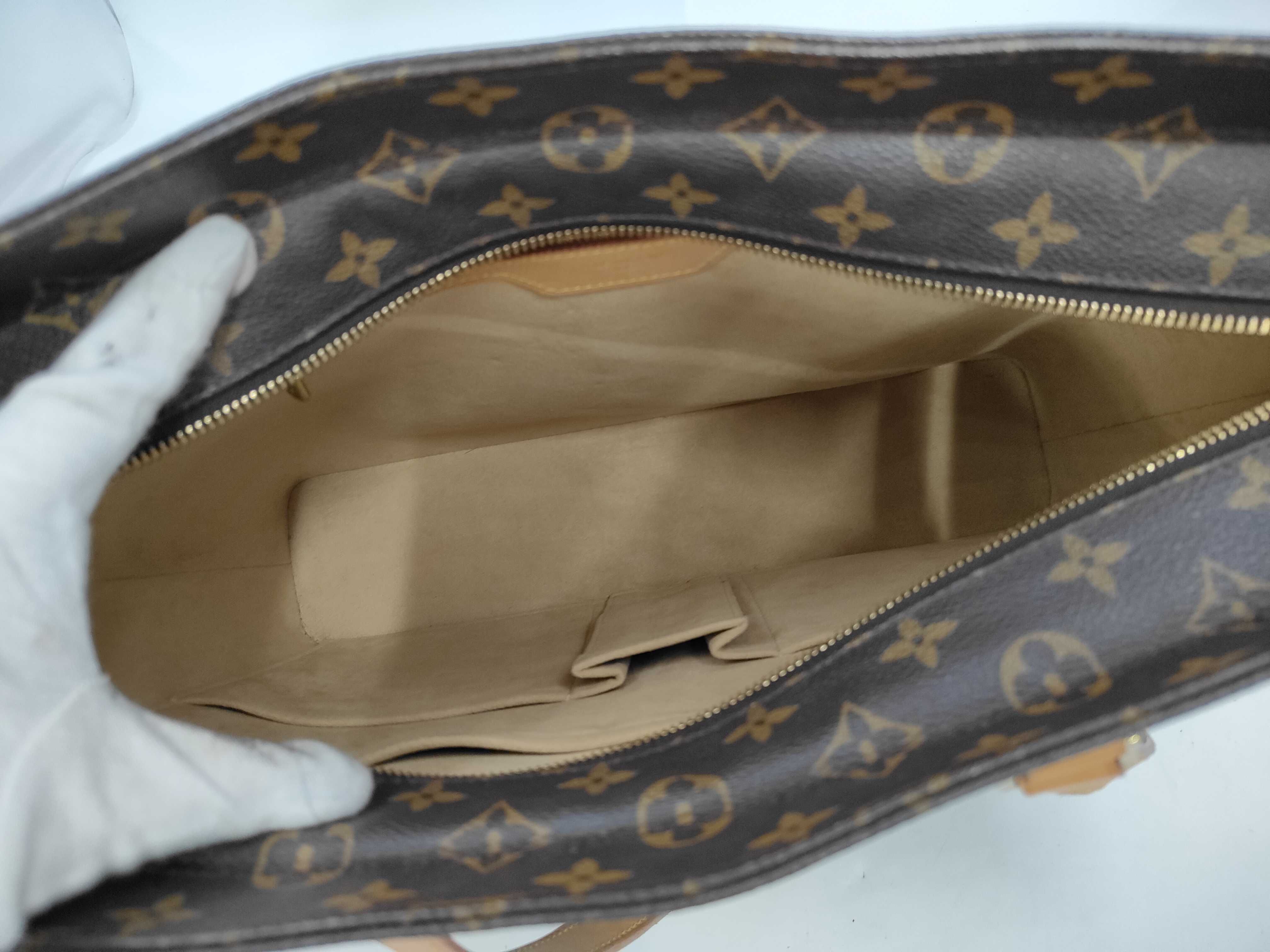 Monogram M51155 Luco Tote Bag (Interior pocket deteriorated) — view 8