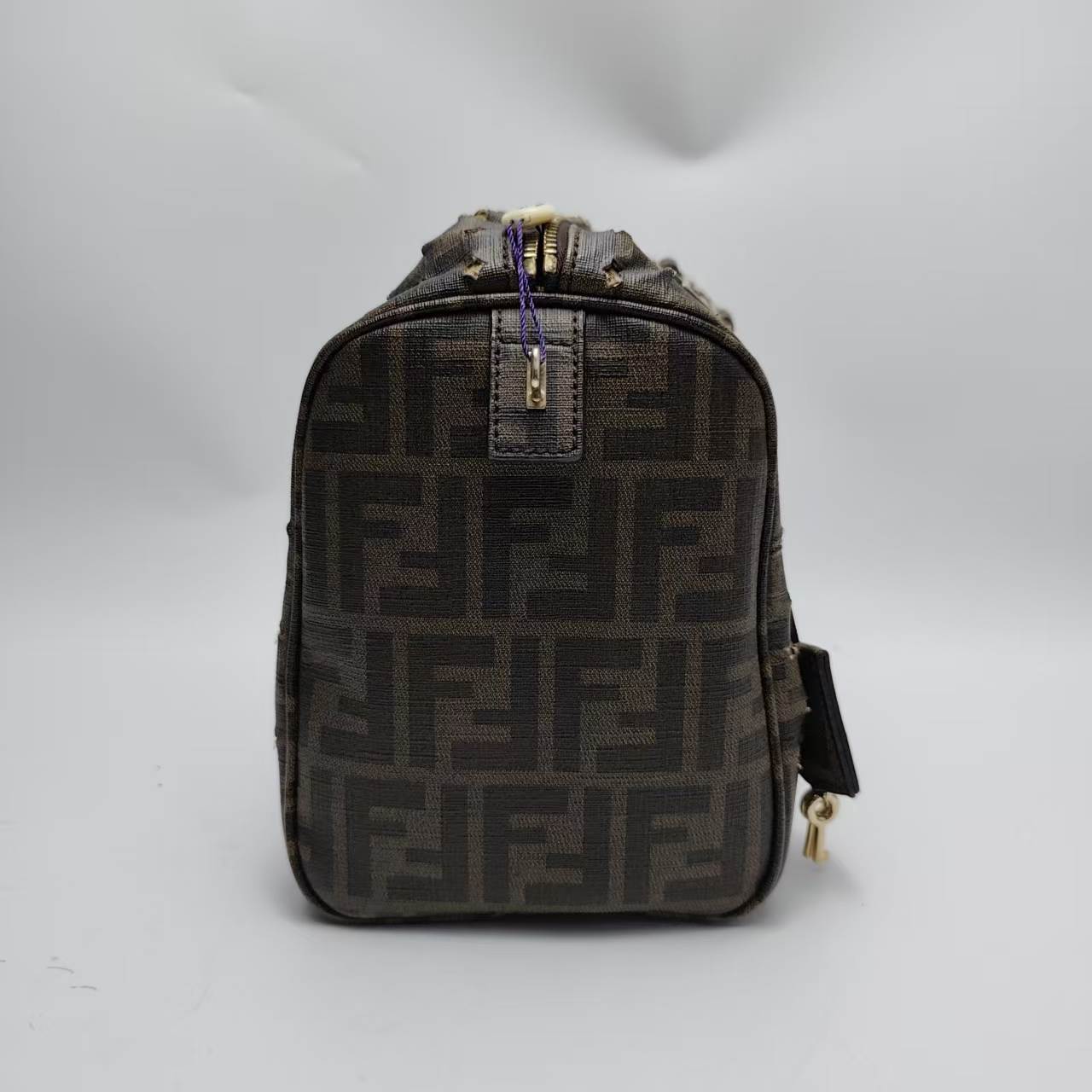 【*Shipped from: China*】FENDI Boston PU Handbag — view 3