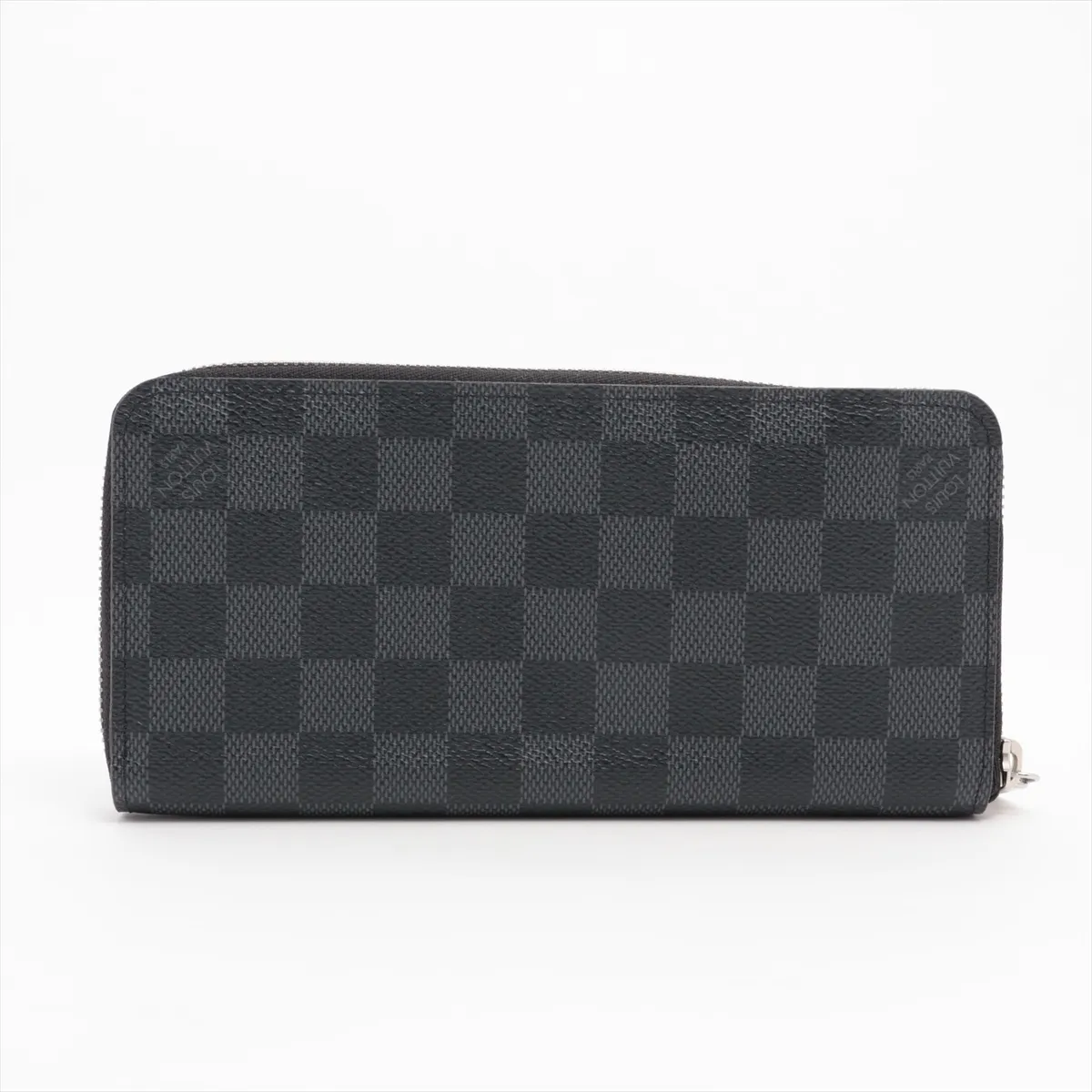 Damier Graphite Zippy Wallet Horizontal N00056 Noir Round Zip Wallet RFID Reactive — view 2