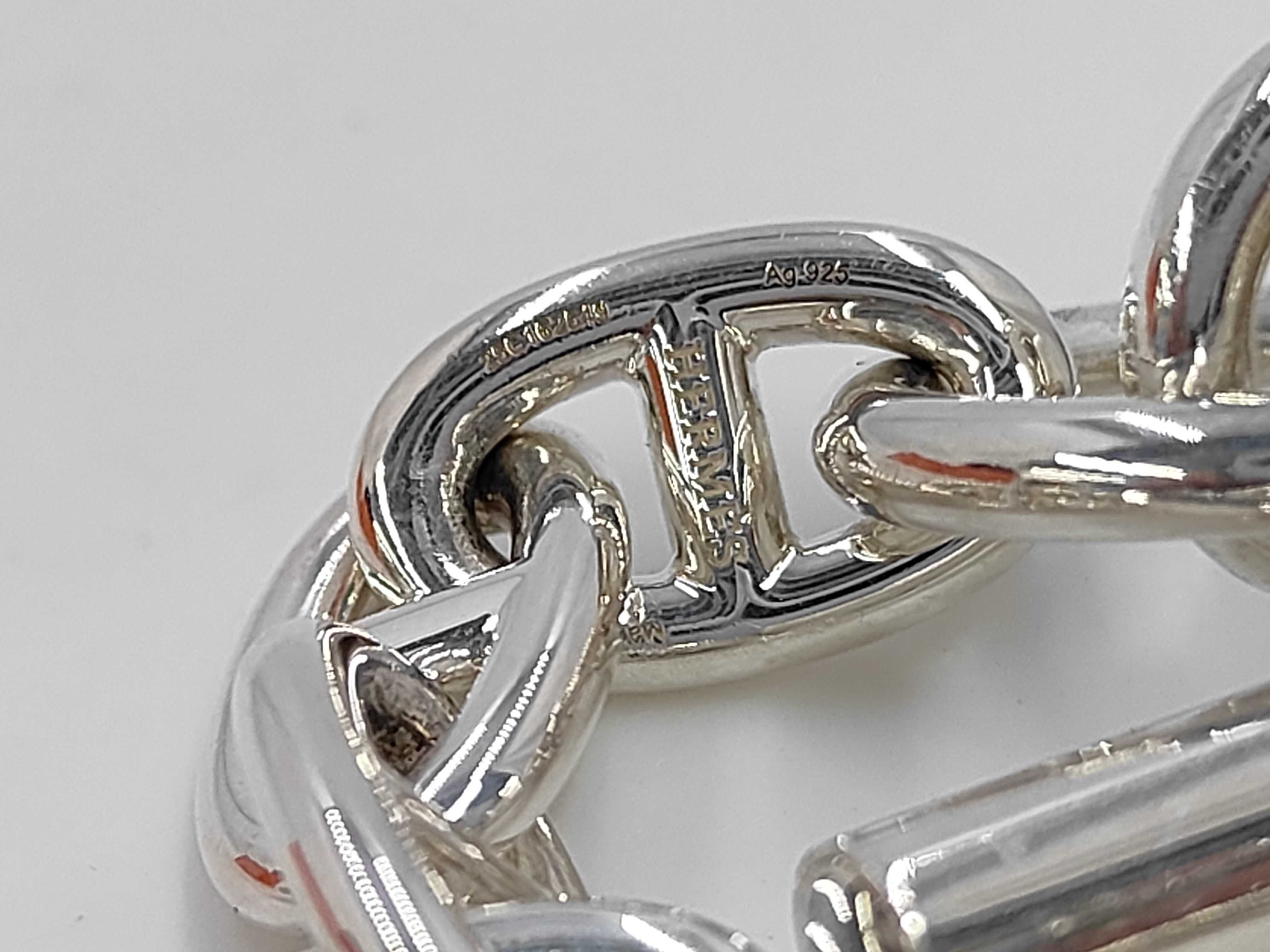 Chaine d'Ancre Bracelet MM 16 links 54.6g Hermes Bracelet/Bangle — view 3