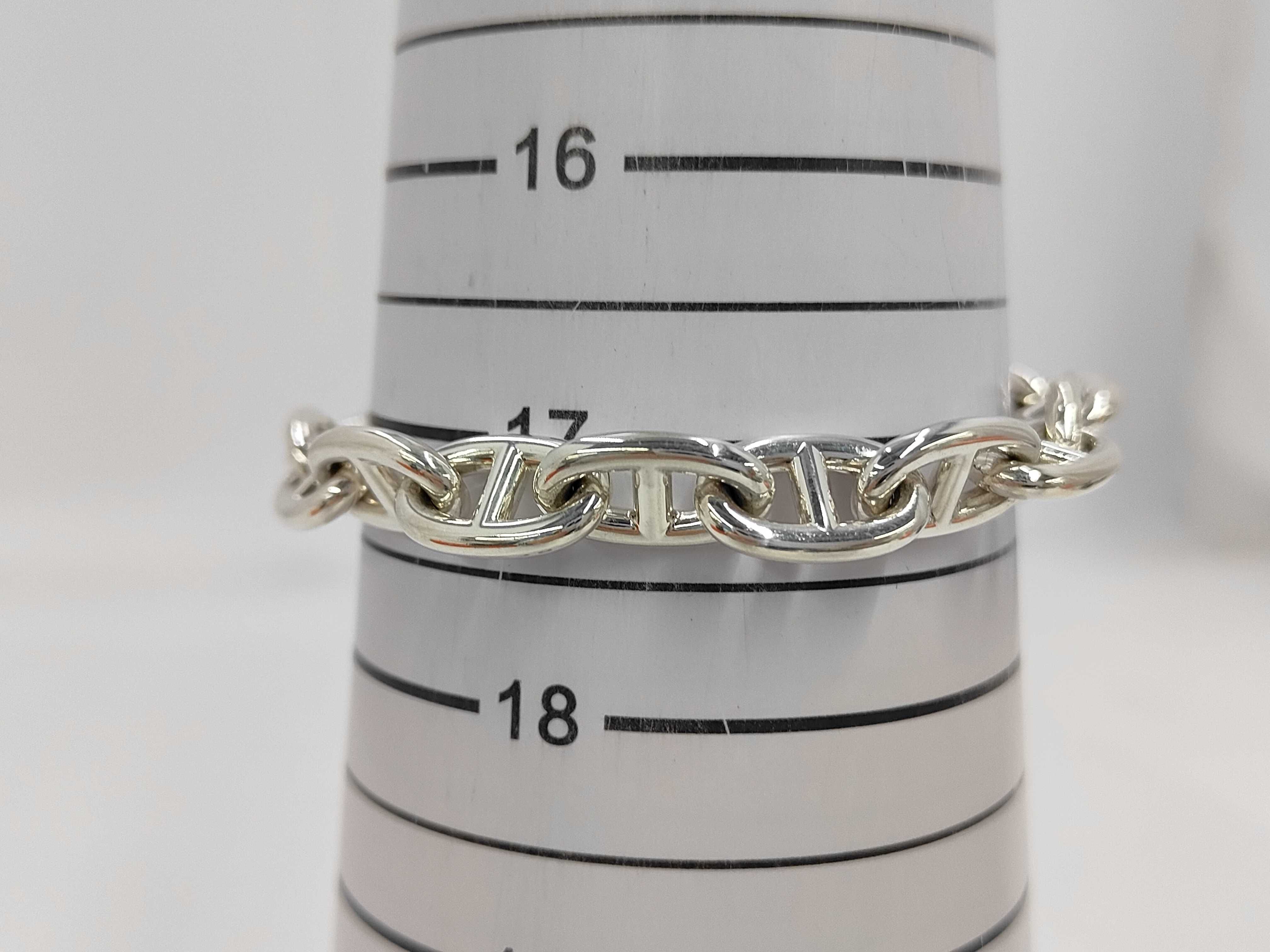 Chaine d'Ancre Bracelet MM 16 links 54.6g Hermes Bracelet/Bangle — view 4