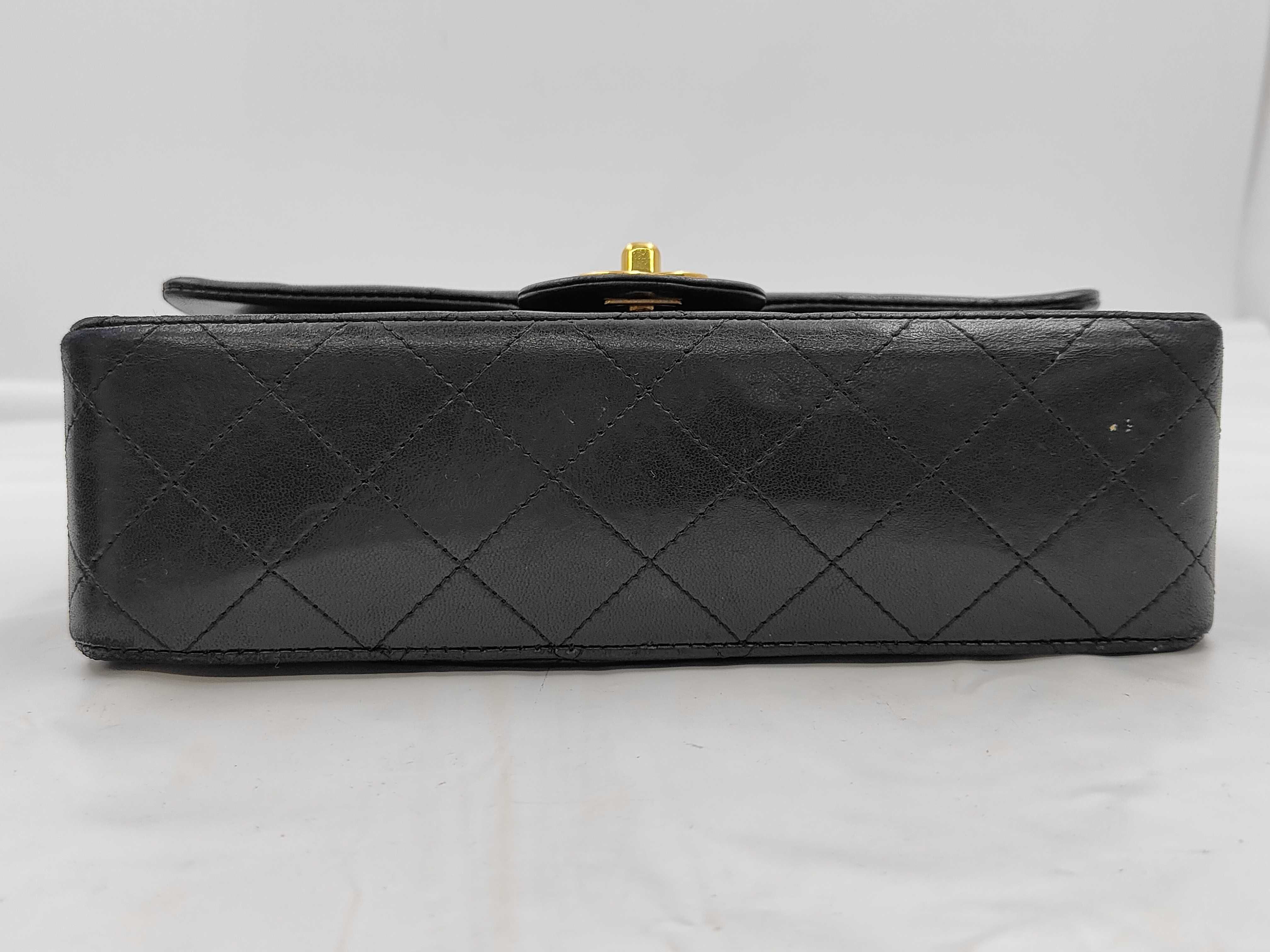 Matelassé Double Flap Chain Shoulder Bag, Black, Series 1 Shoulder Bag — view 6