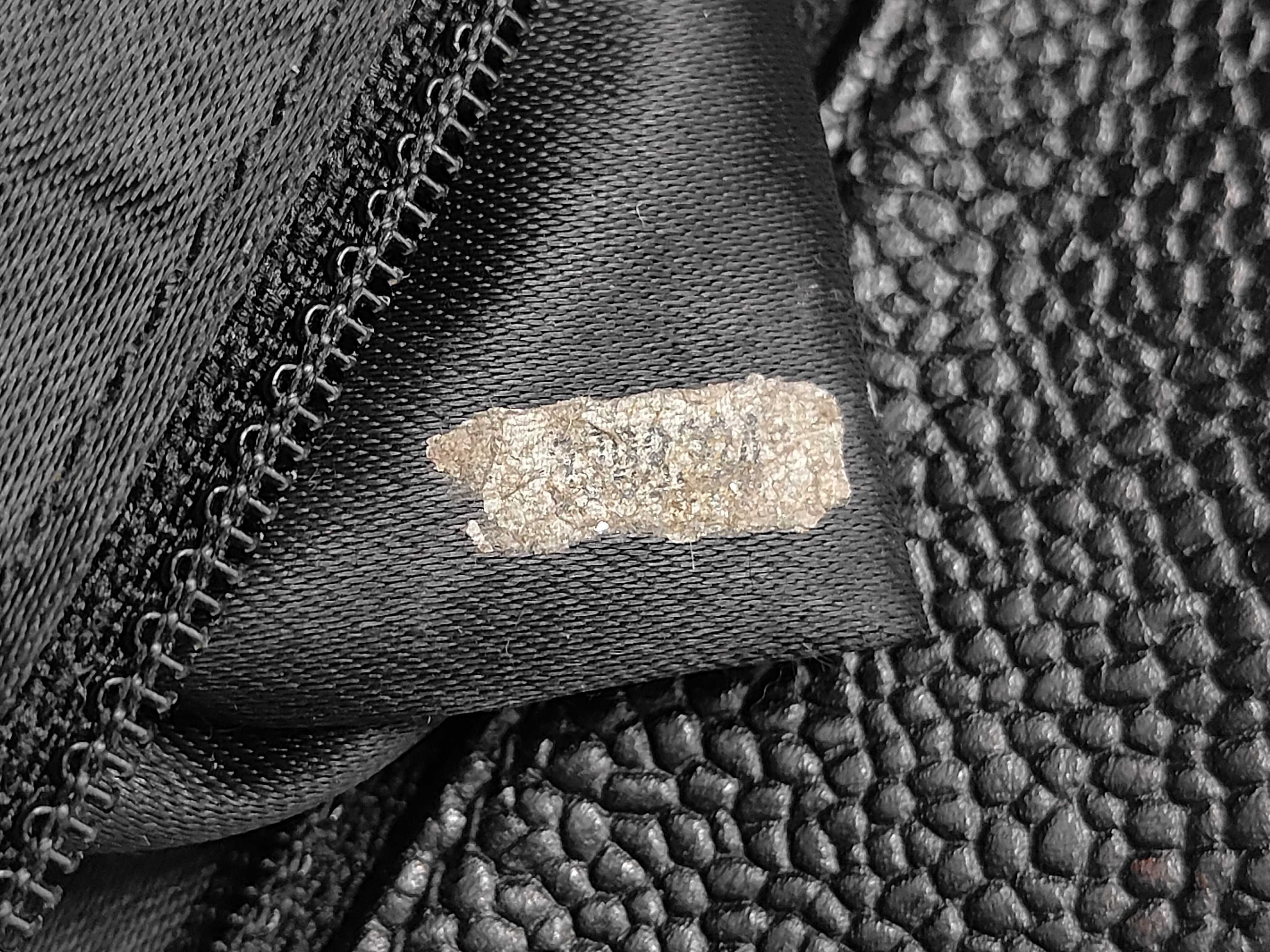 Coco Caviar Leather Chain Shoulder Bag, Black, Cereal Tote Bag — view 15