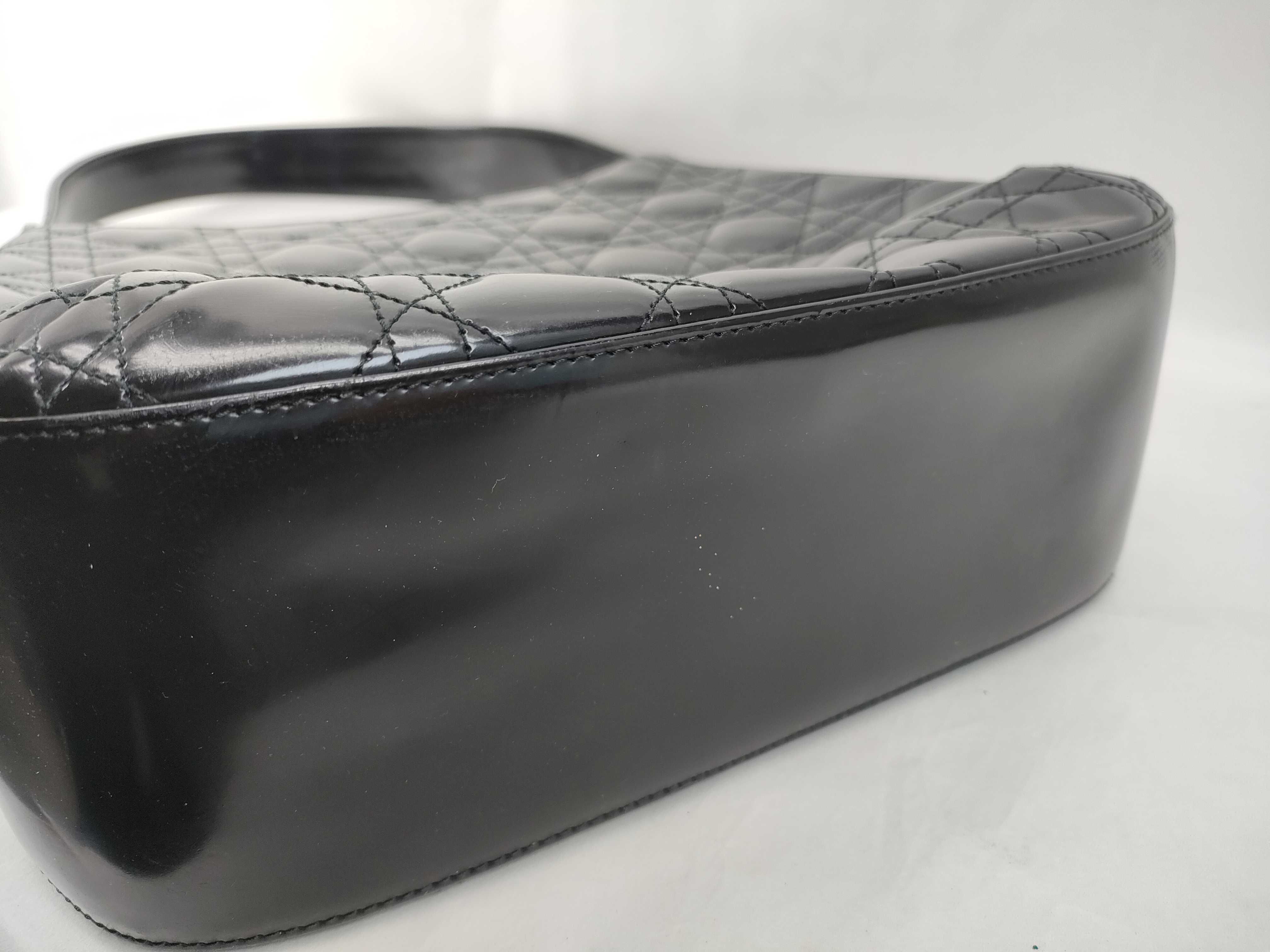 Lady Dior One-Shoulder Bag (Sticky/Stained) — view 8