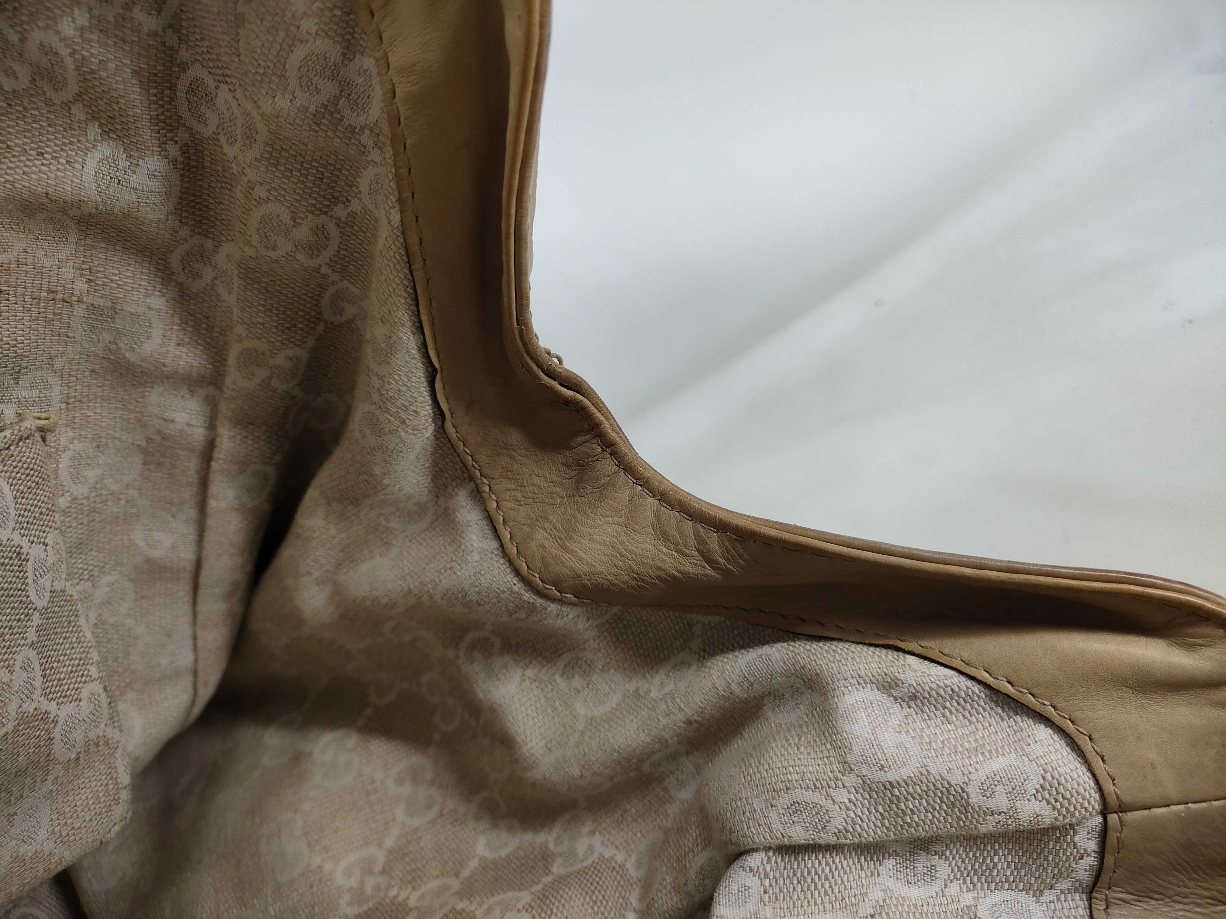 Leather Stirrup Shoulder Bag — view 11