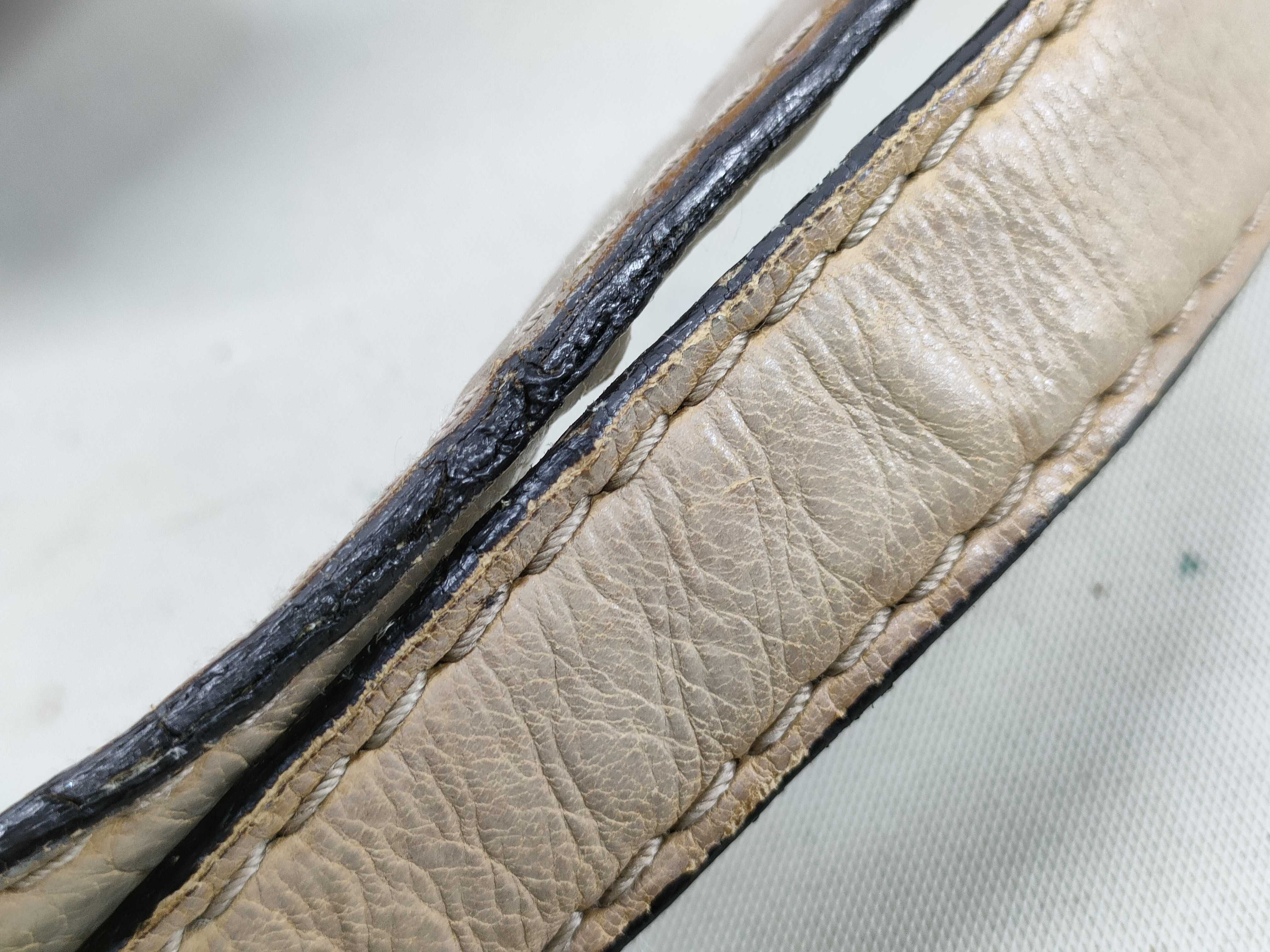 Leather Stirrup Shoulder Bag — view 6