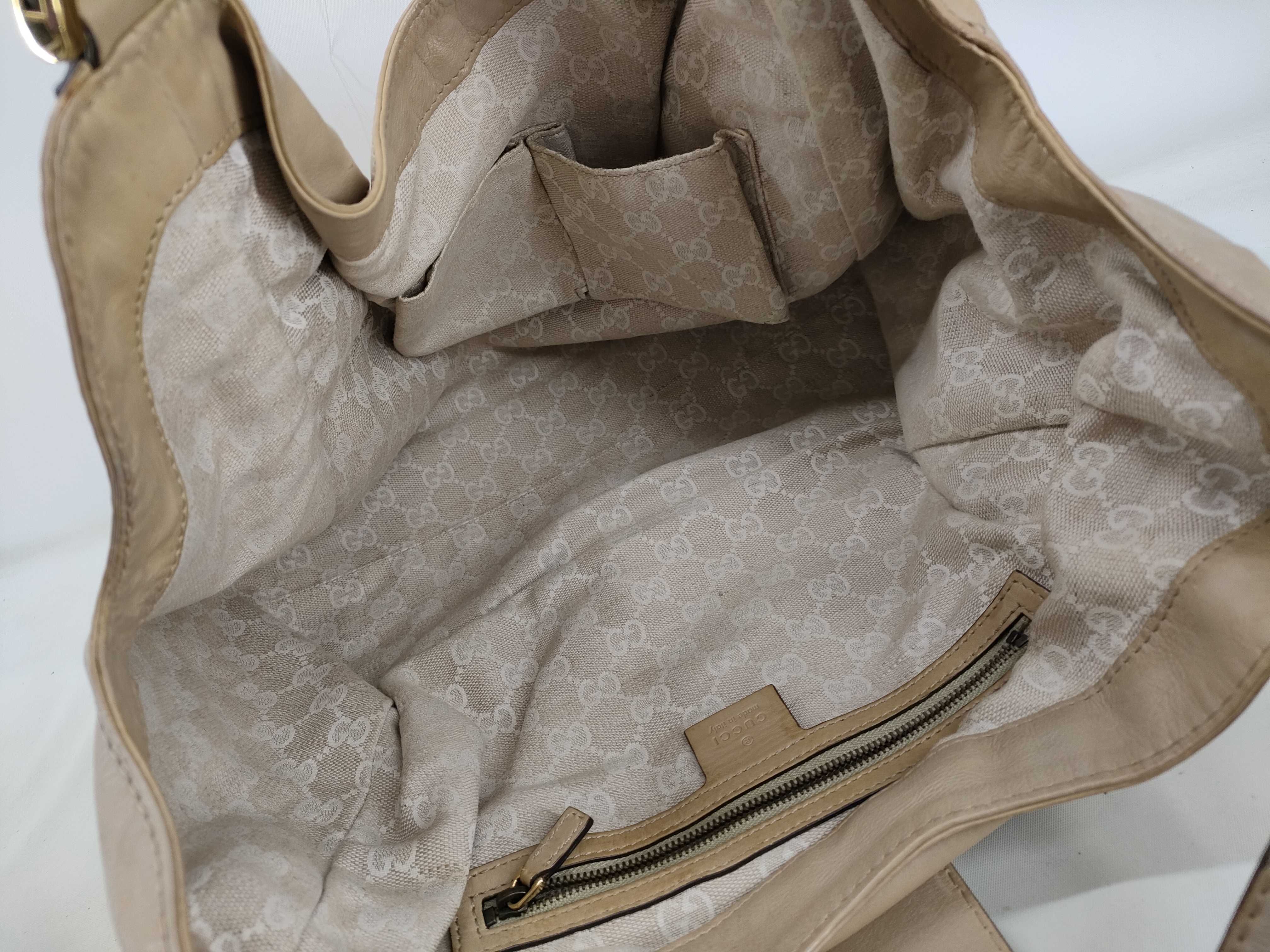Leather Stirrup Shoulder Bag — view 8