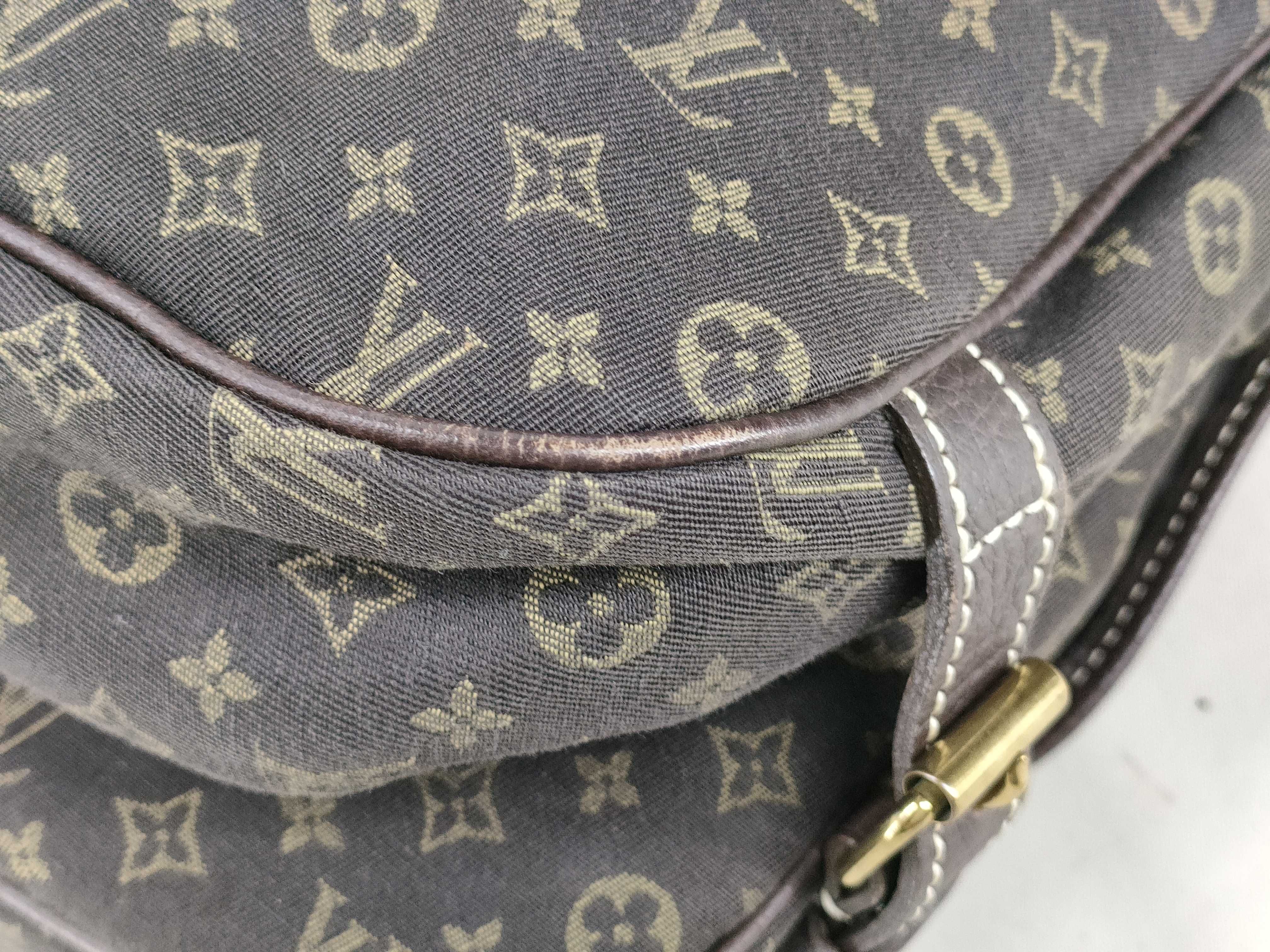 Monogram Mini Vuitton Monogram Mini Lin Saumur 30 M95227 Shoulder Bag — view 4
