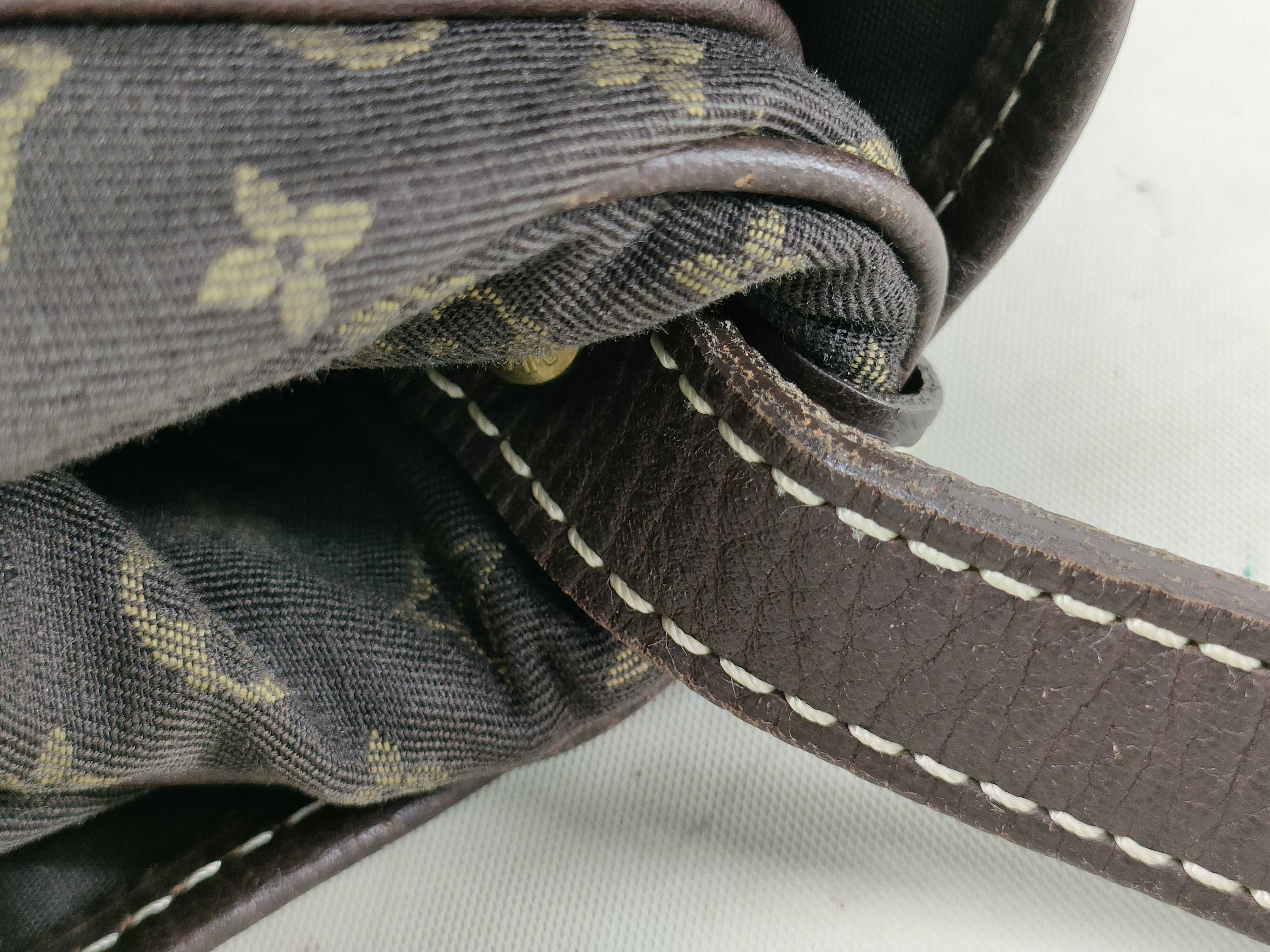 Monogram Mini Vuitton Monogram Mini Lin Saumur 30 M95227 Shoulder Bag — view 7