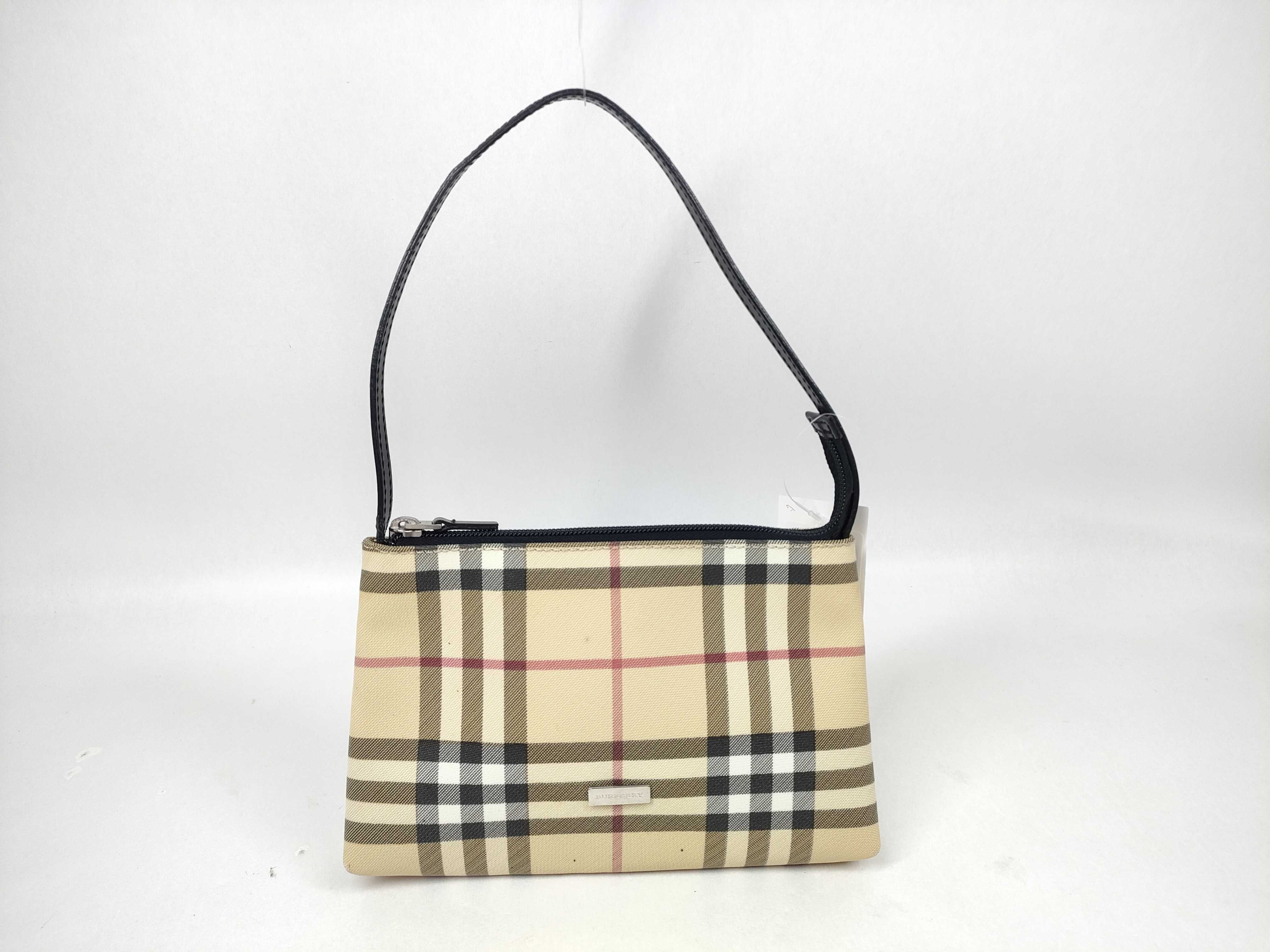 Checkered One-Hand Handbag