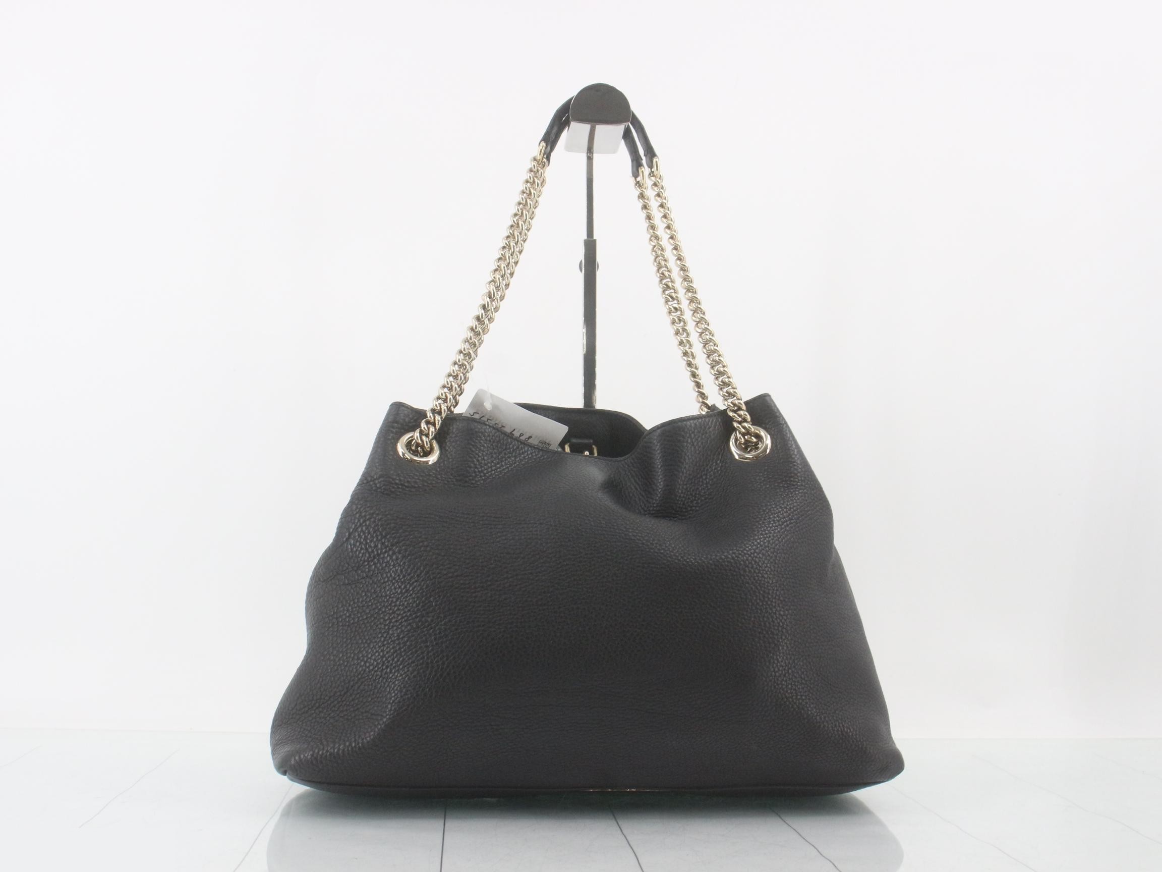 Soho (Bag) Tote Bag, Tassel, GG, Grained Leather — view 2