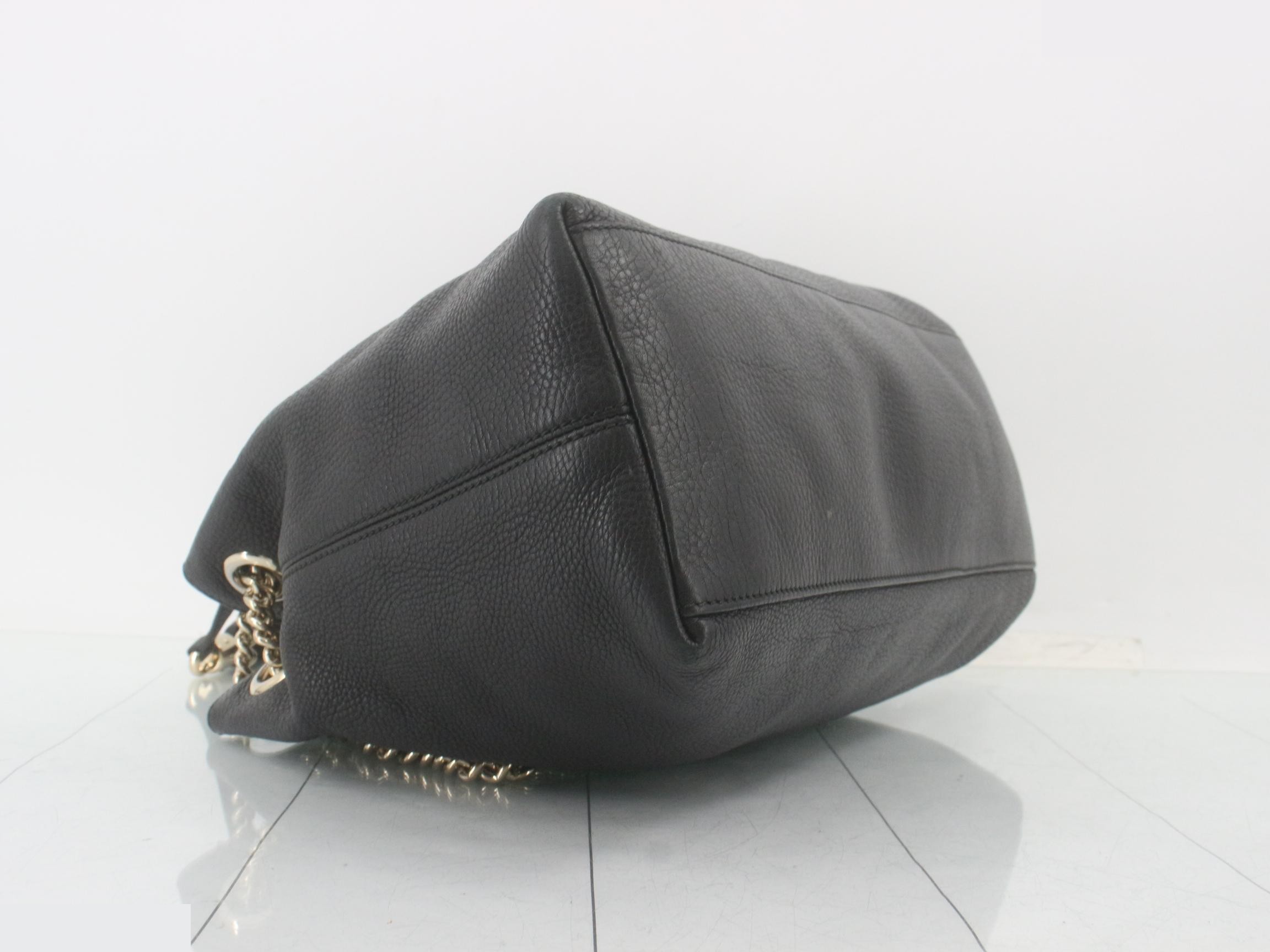 Soho (Bag) Tote Bag, Tassel, GG, Grained Leather — view 5