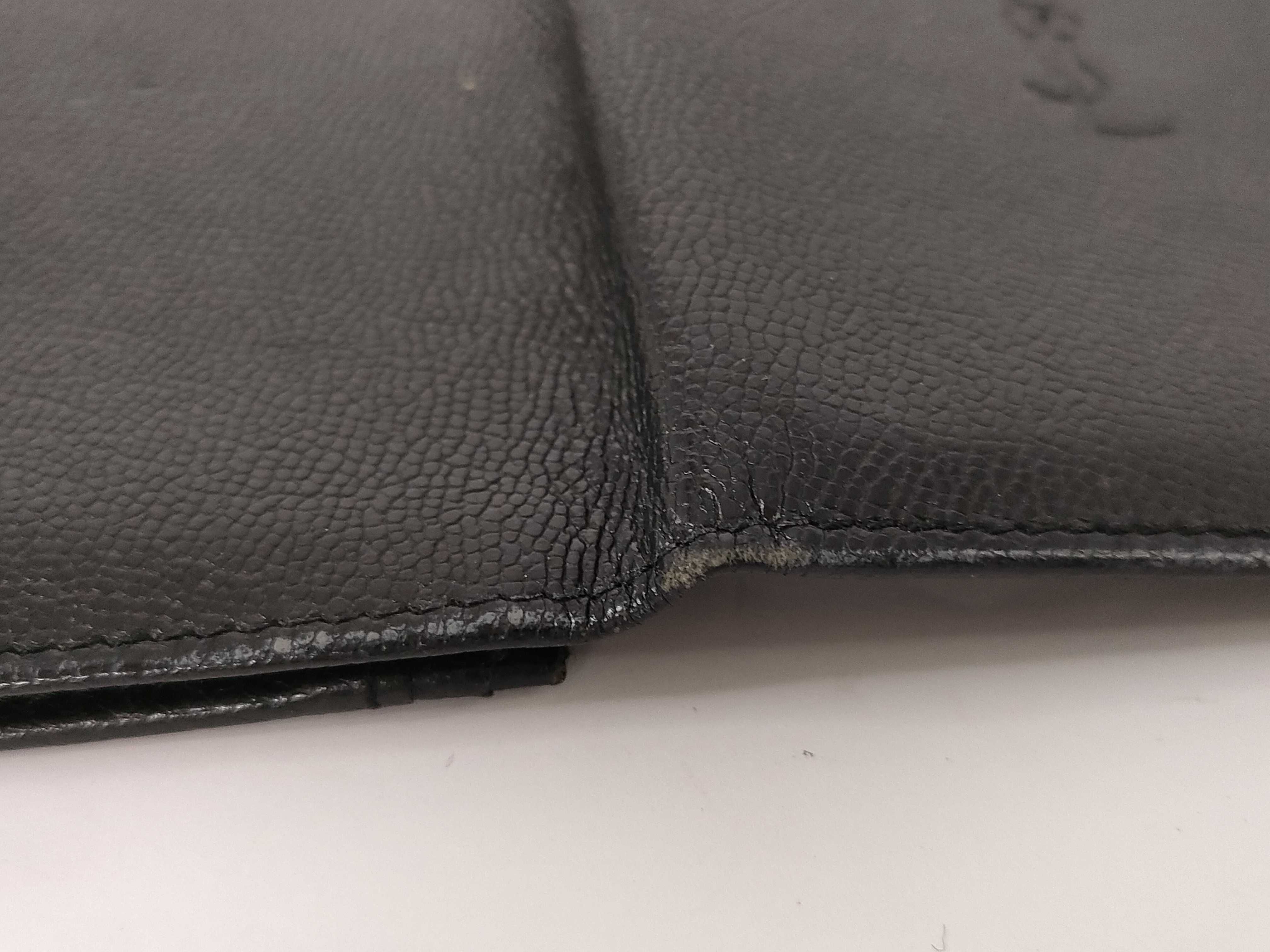 Leather Black Card Case, Pass Case, Business Card Holder (VO5642) — view 12