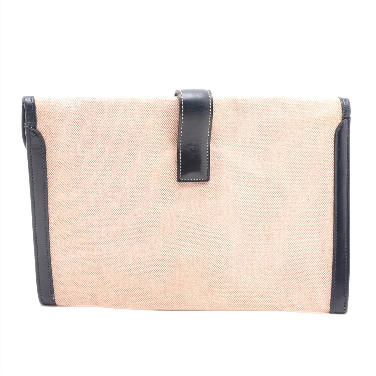 Jige PM Toile H x Box Calf Beige x Blue Indigo G: 1977 — view 2