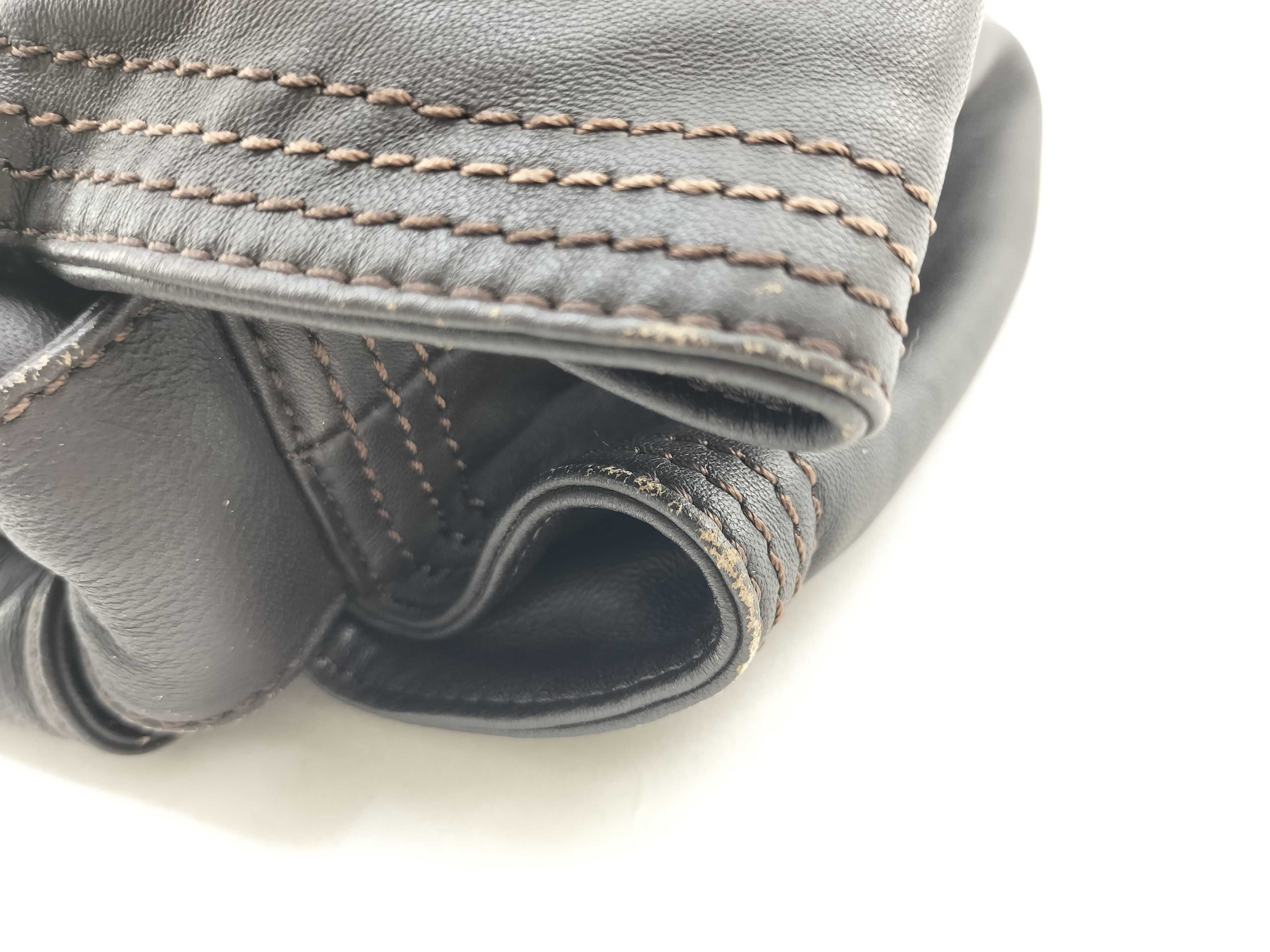 Anagram Nappa Alley Handbag Leather 298607 Dark Brown Handbag — view 15
