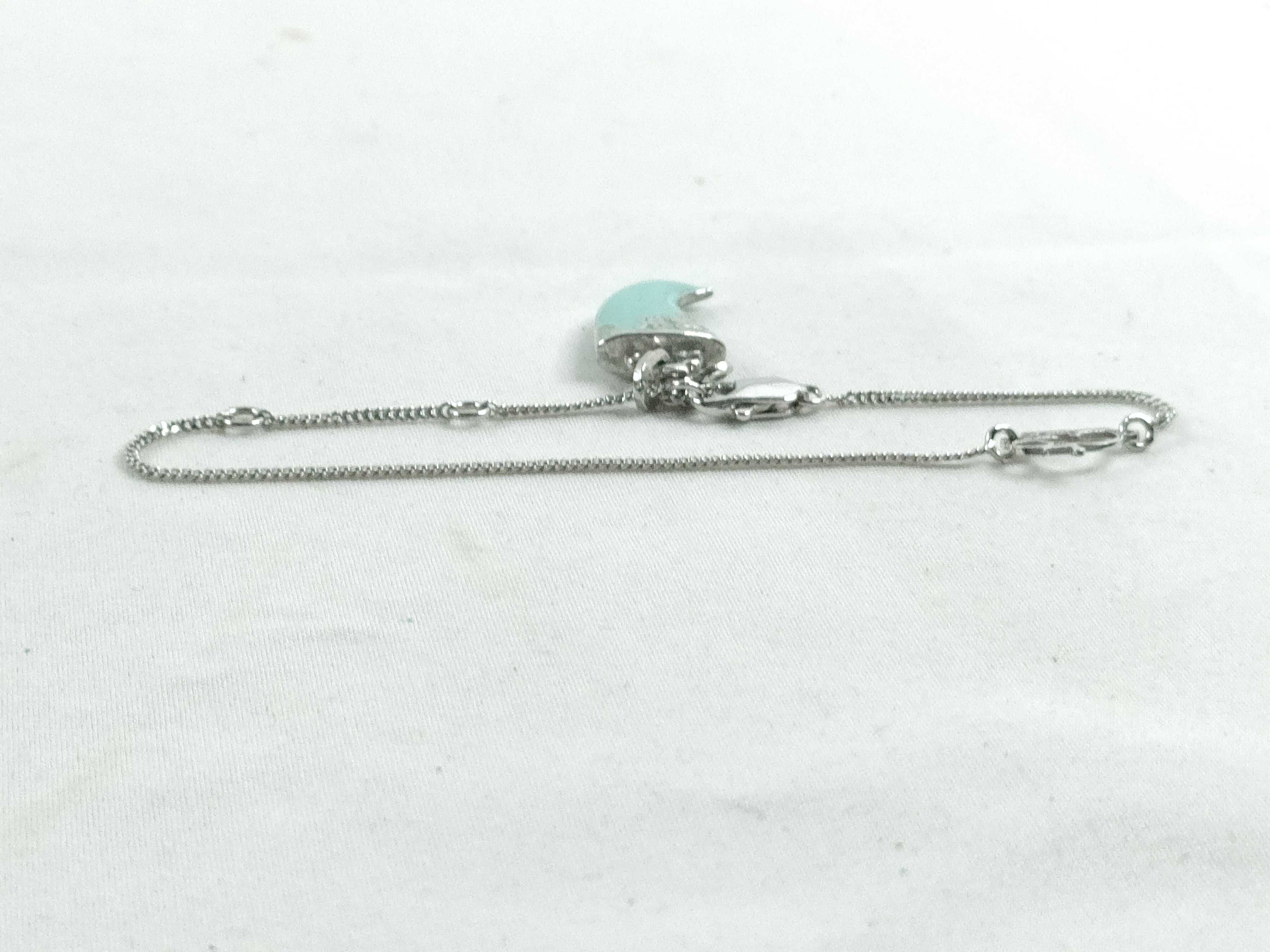 fang motif light blue bracelet (bracelet/bangle) — view 3