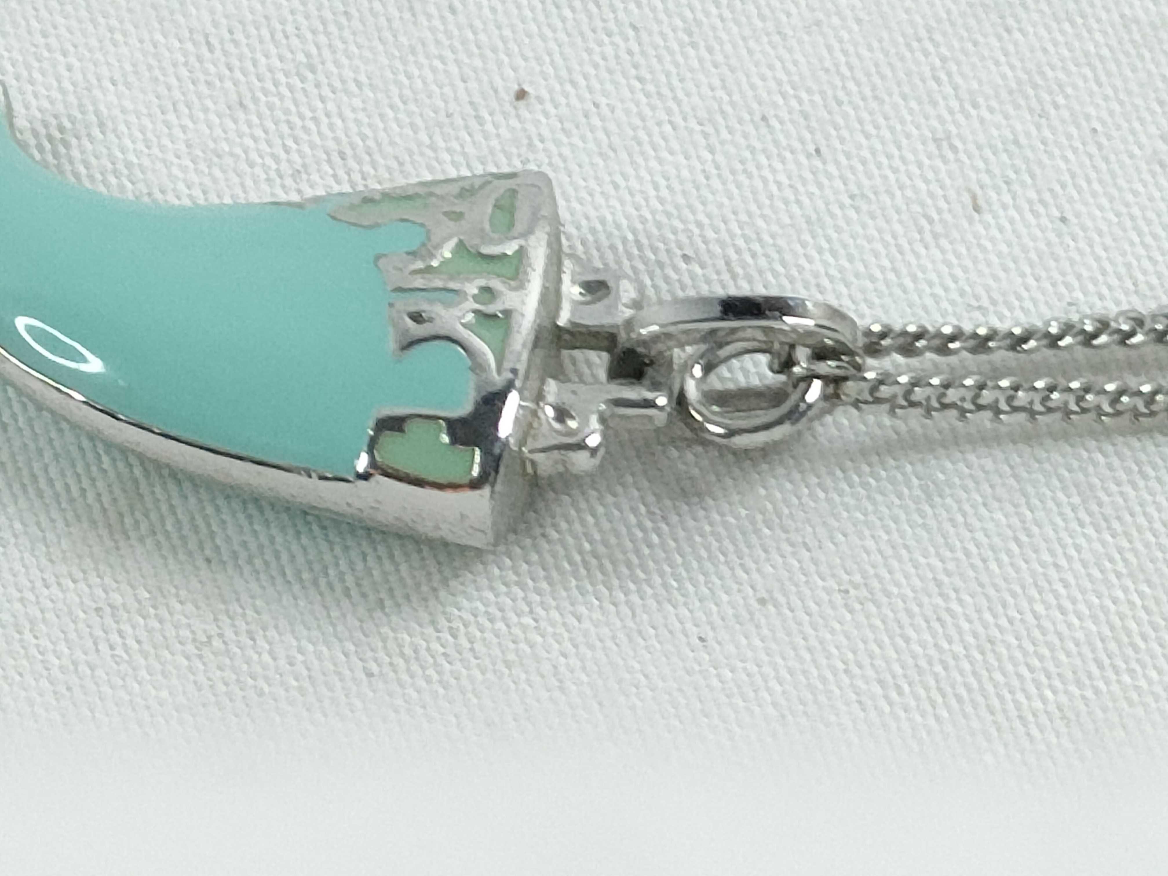 fang motif light blue bracelet (bracelet/bangle) — view 4
