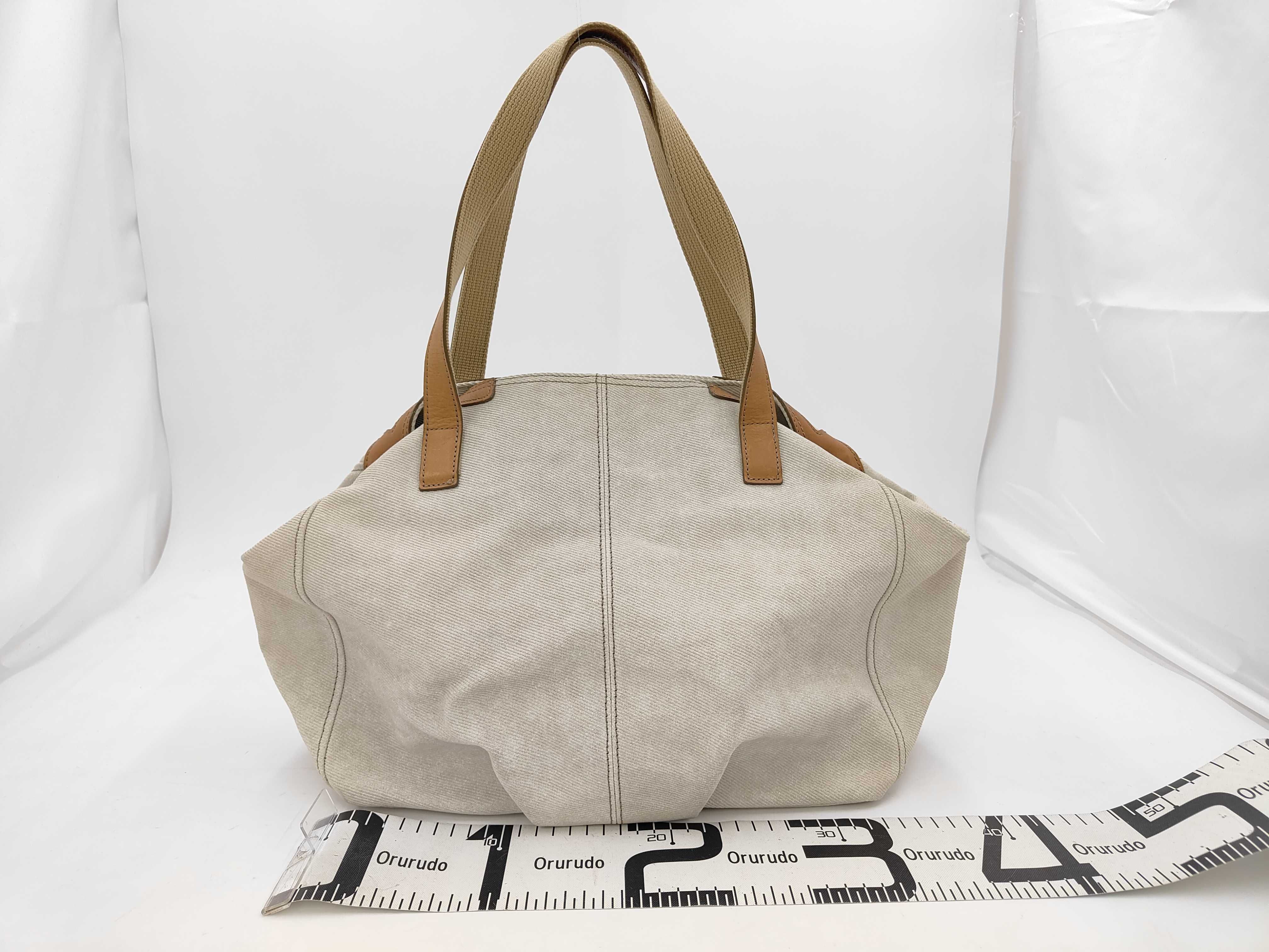Blue Label denim tote bag — view 2
